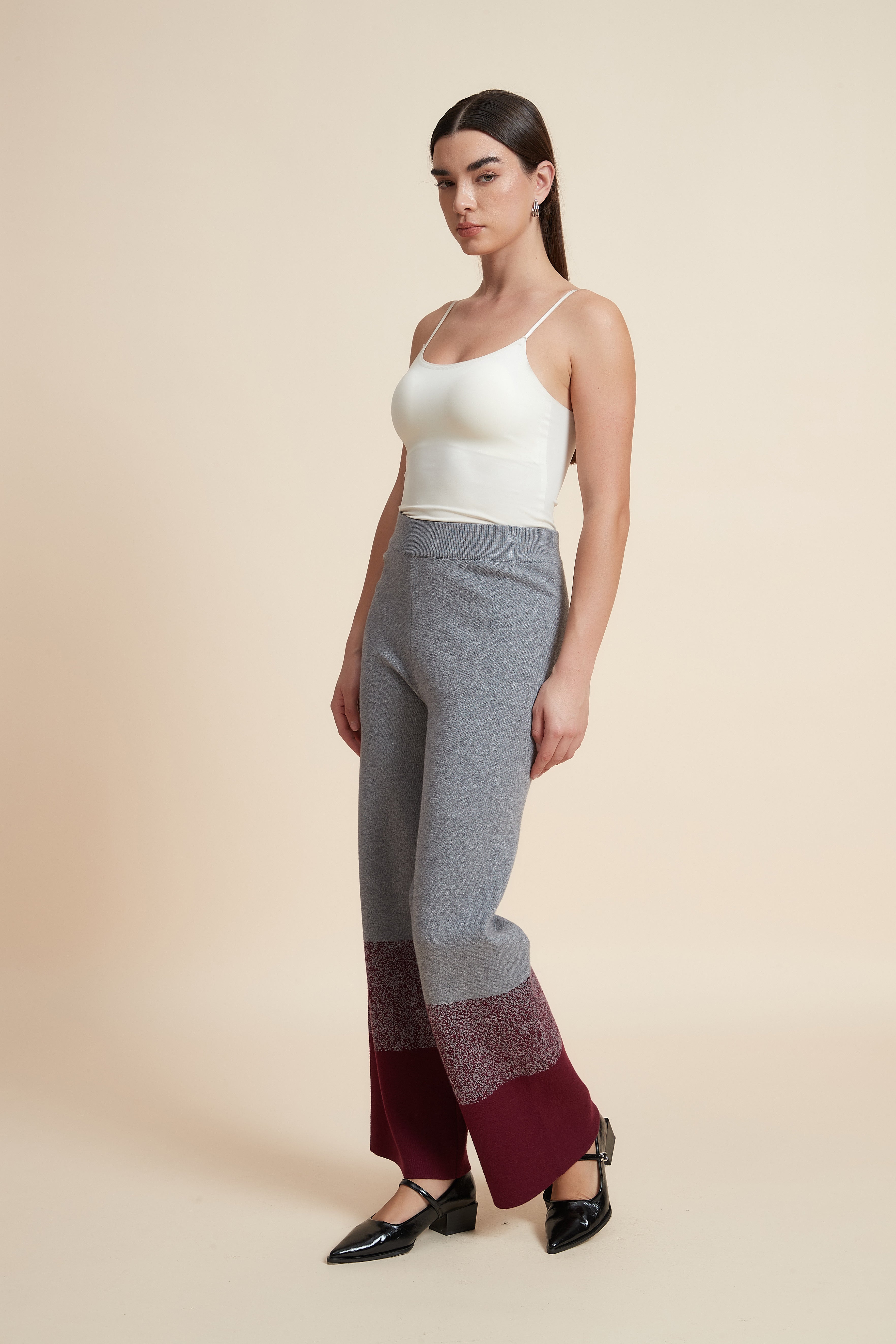 بنطلون طويل سادة ألوان