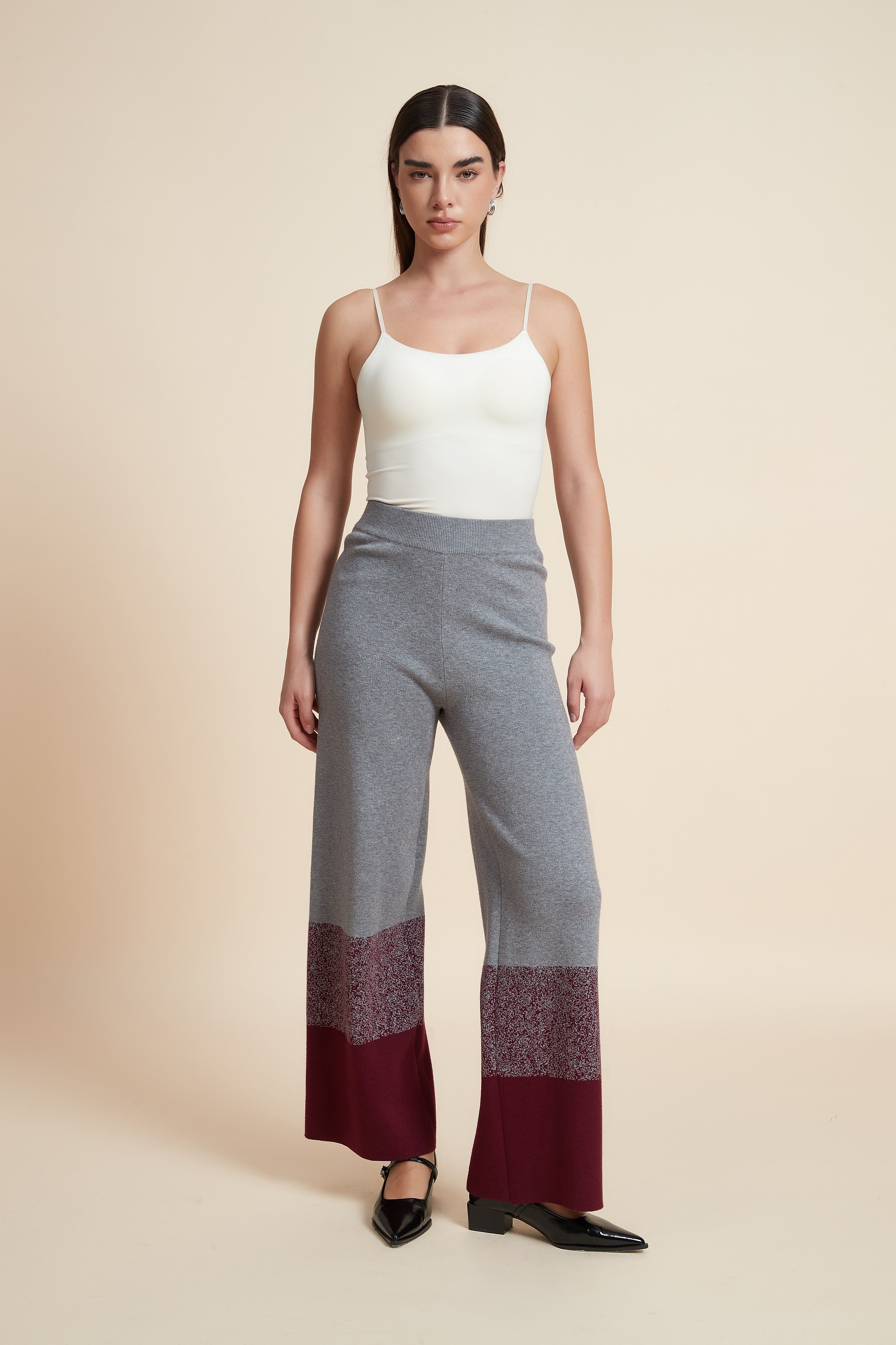 بنطلون طويل سادة ألوان