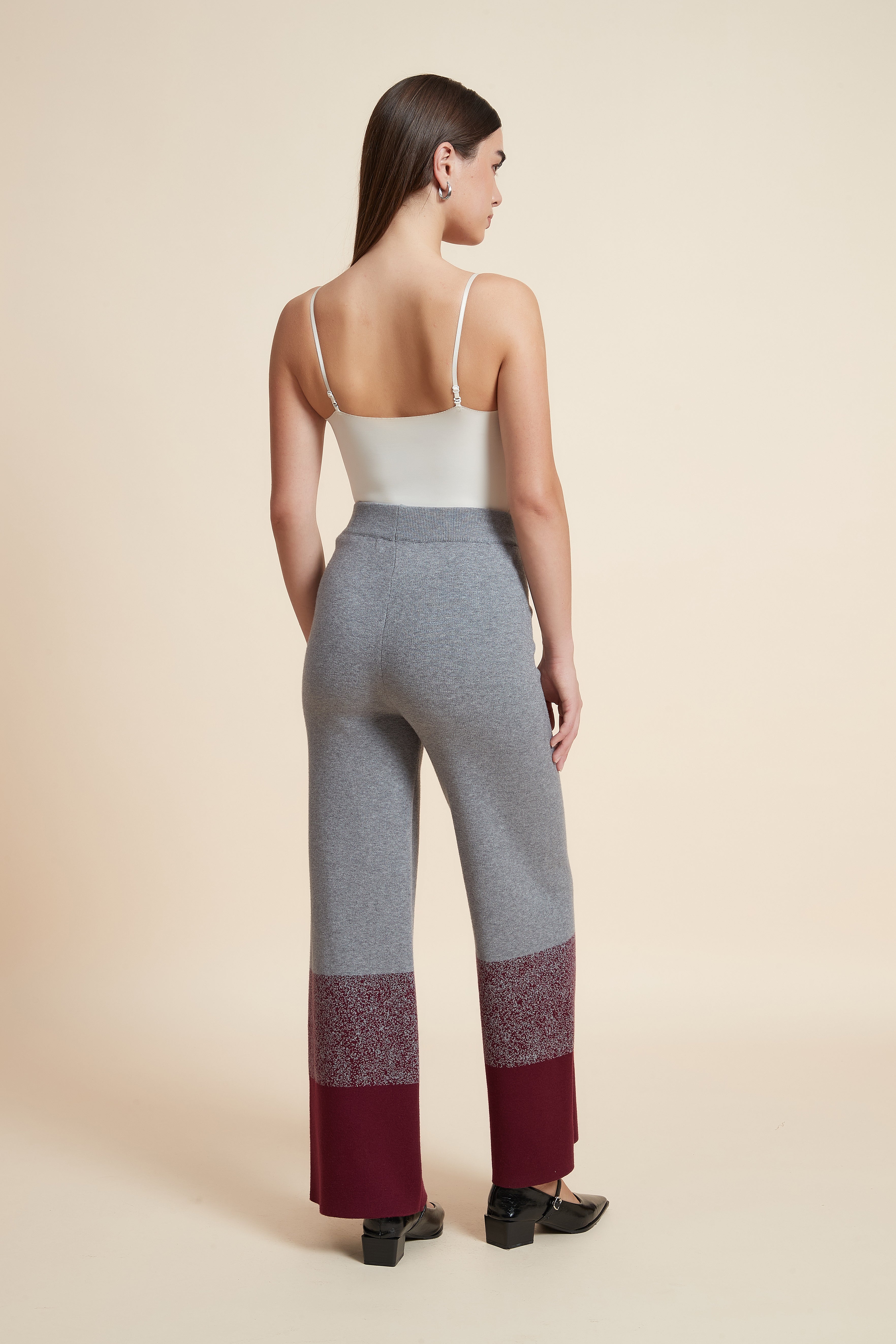 بنطلون طويل سادة ألوان