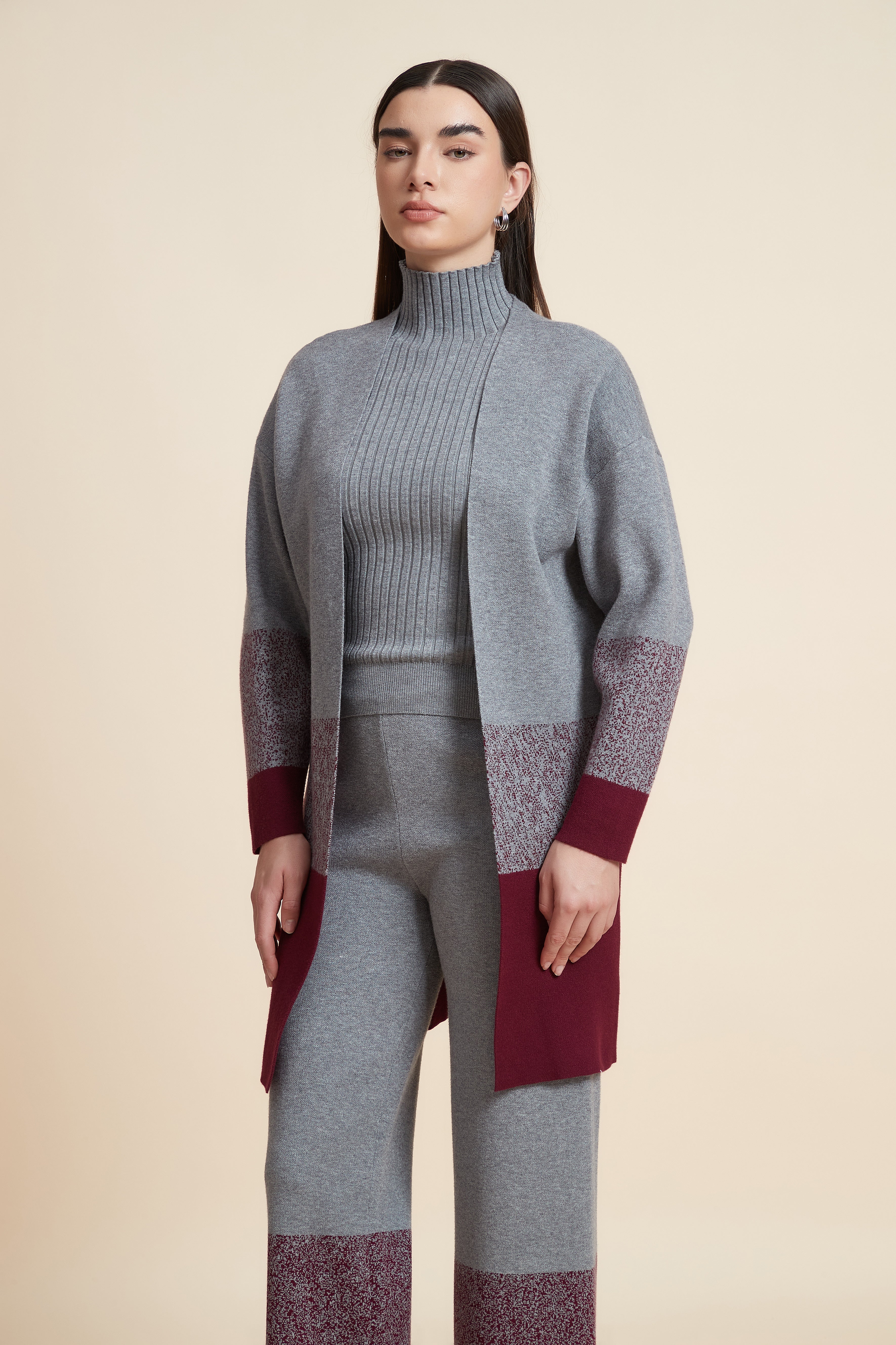 Colorful Long Sleeve Cardigan