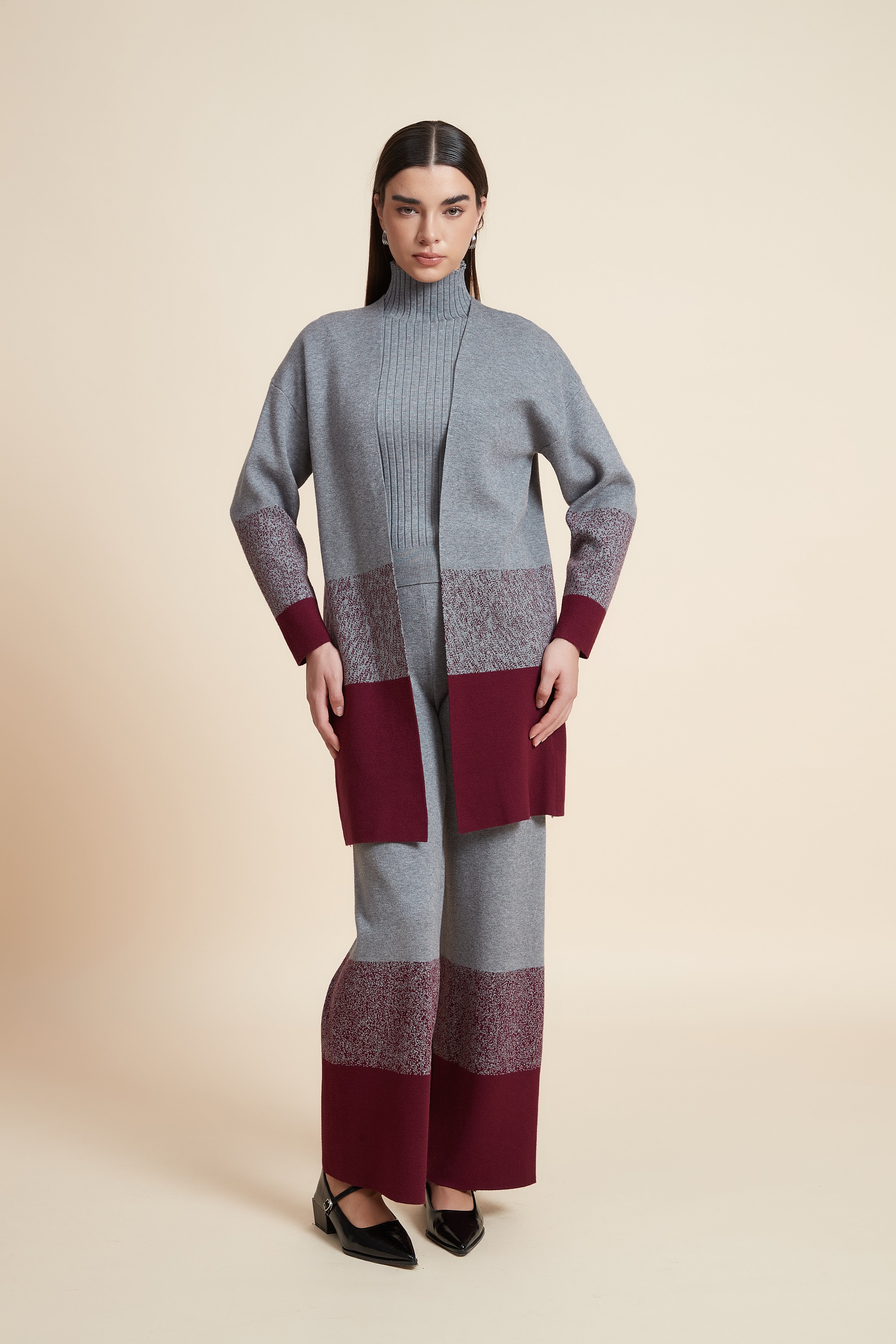 Colorful Long Sleeve Cardigan