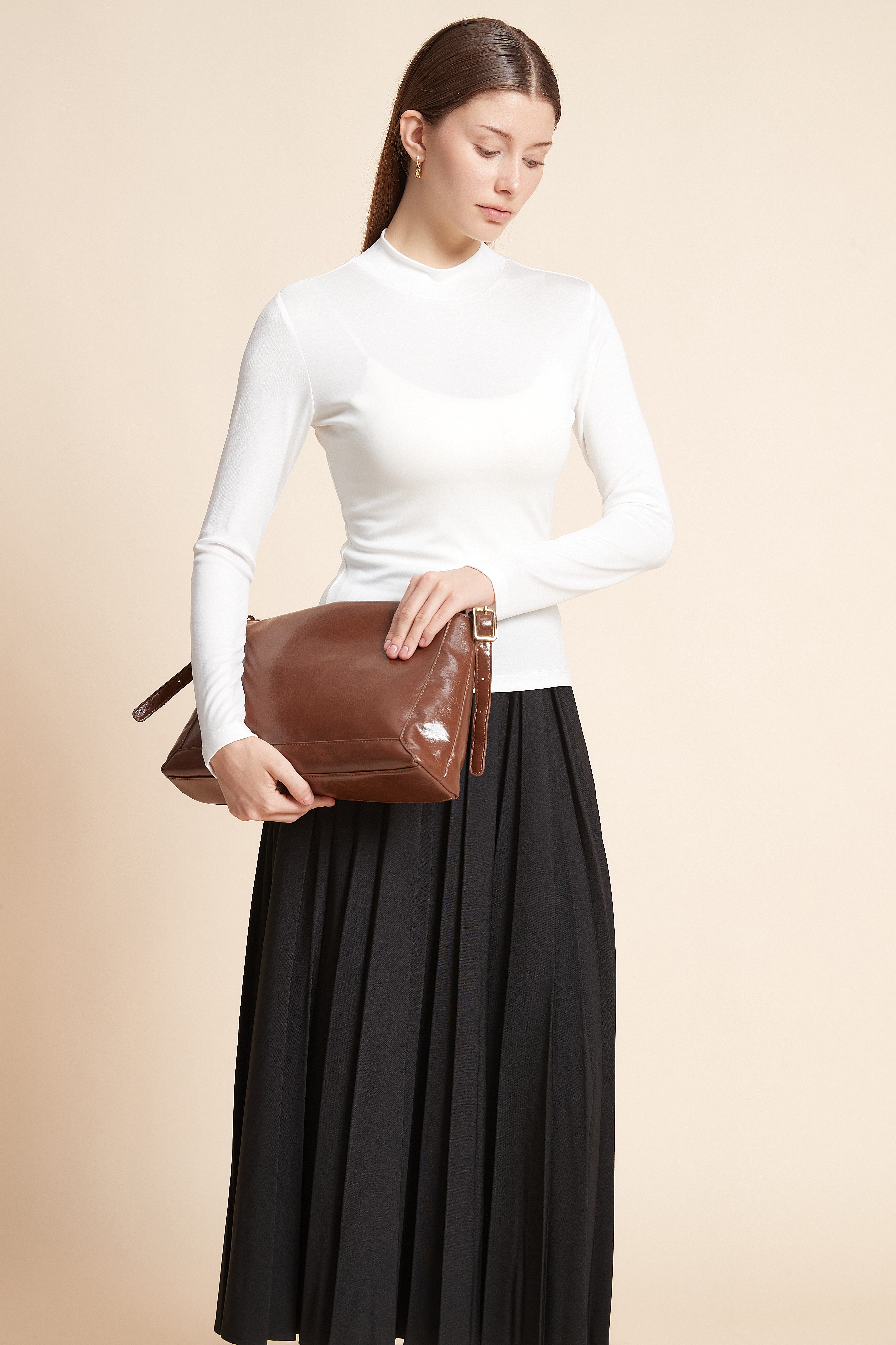 Plain Long Sleeve Top