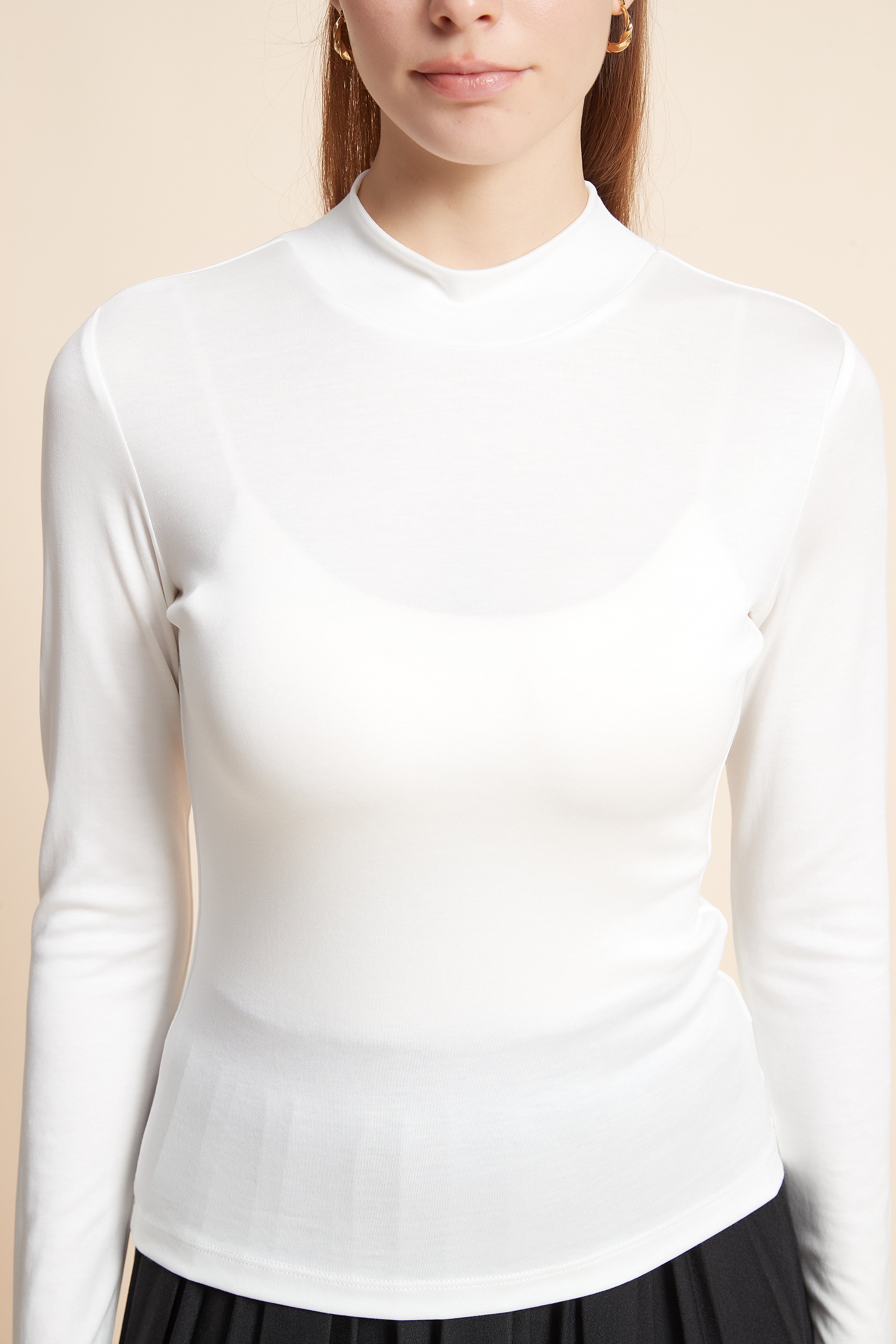Plain Long Sleeve Top