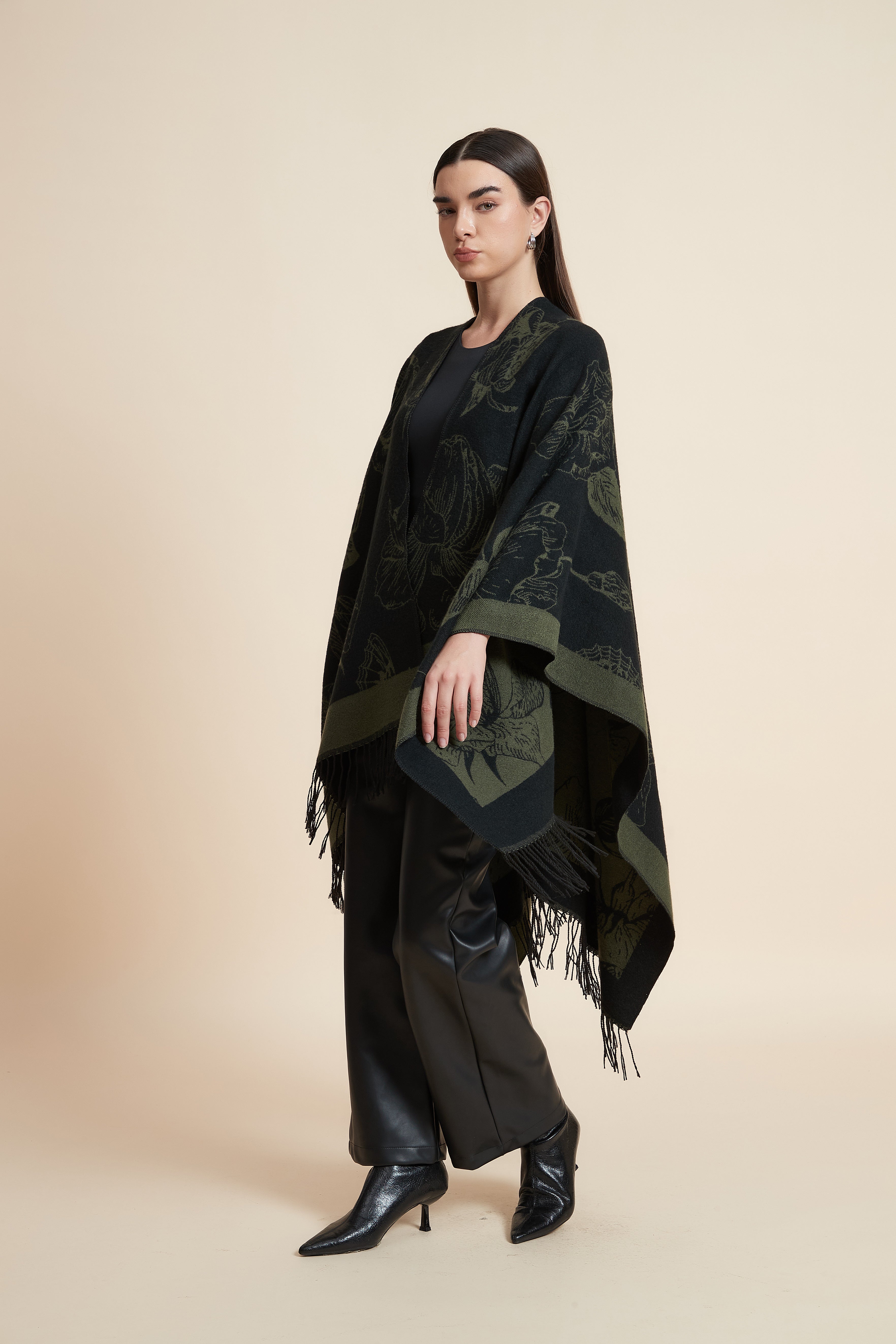 Side-Slit Poncho