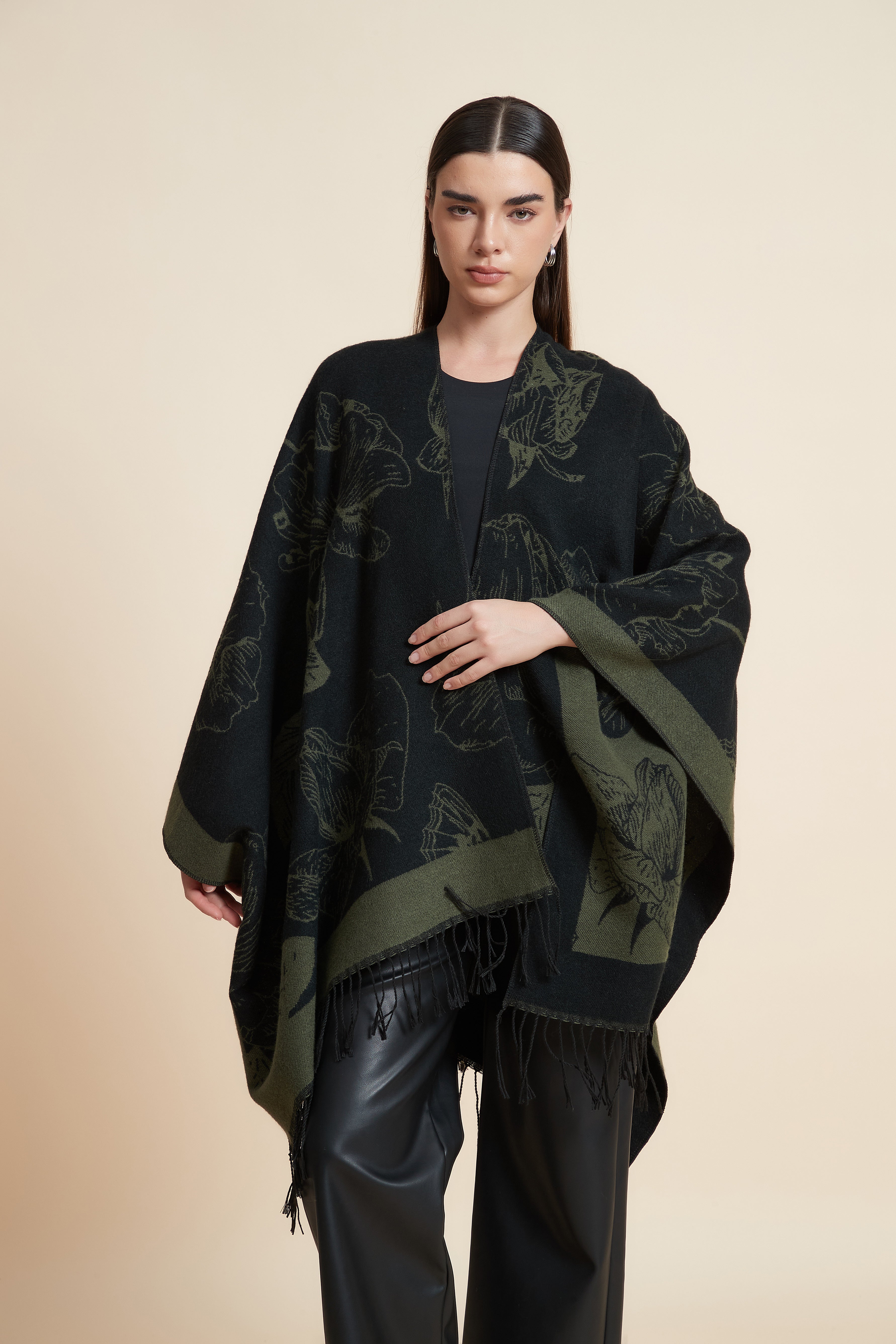 Side-Slit Poncho