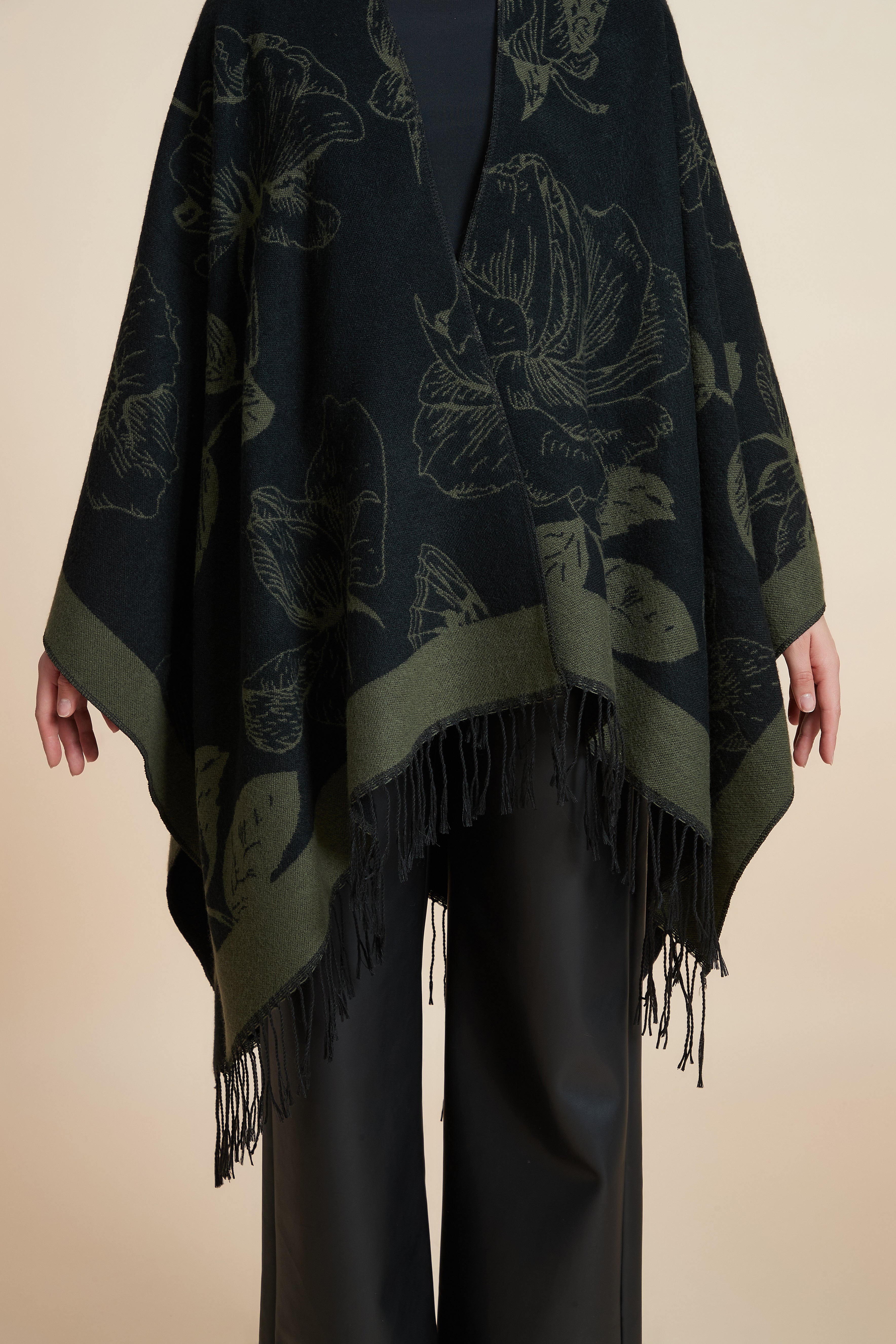 Side-Slit Poncho