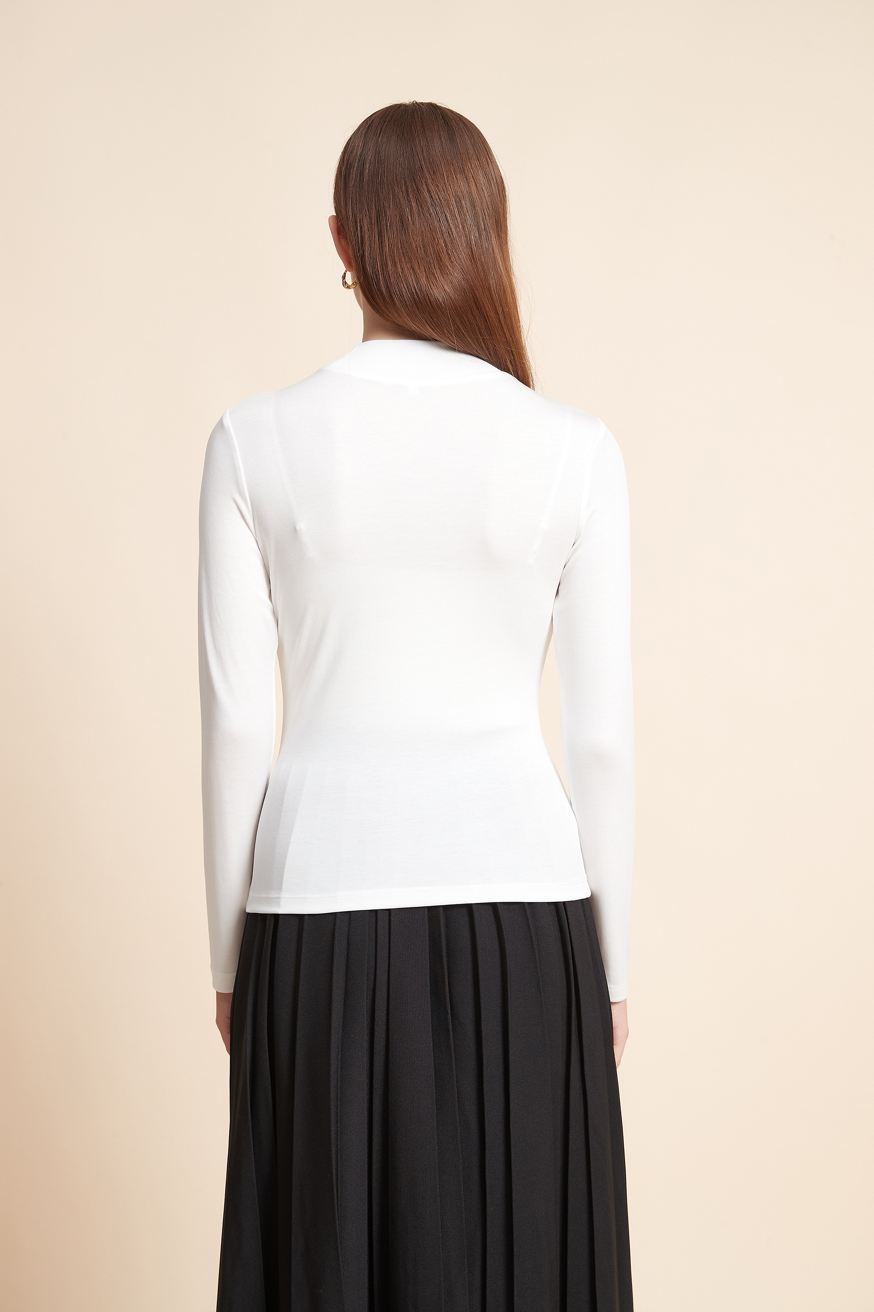 Plain Long Sleeve Top