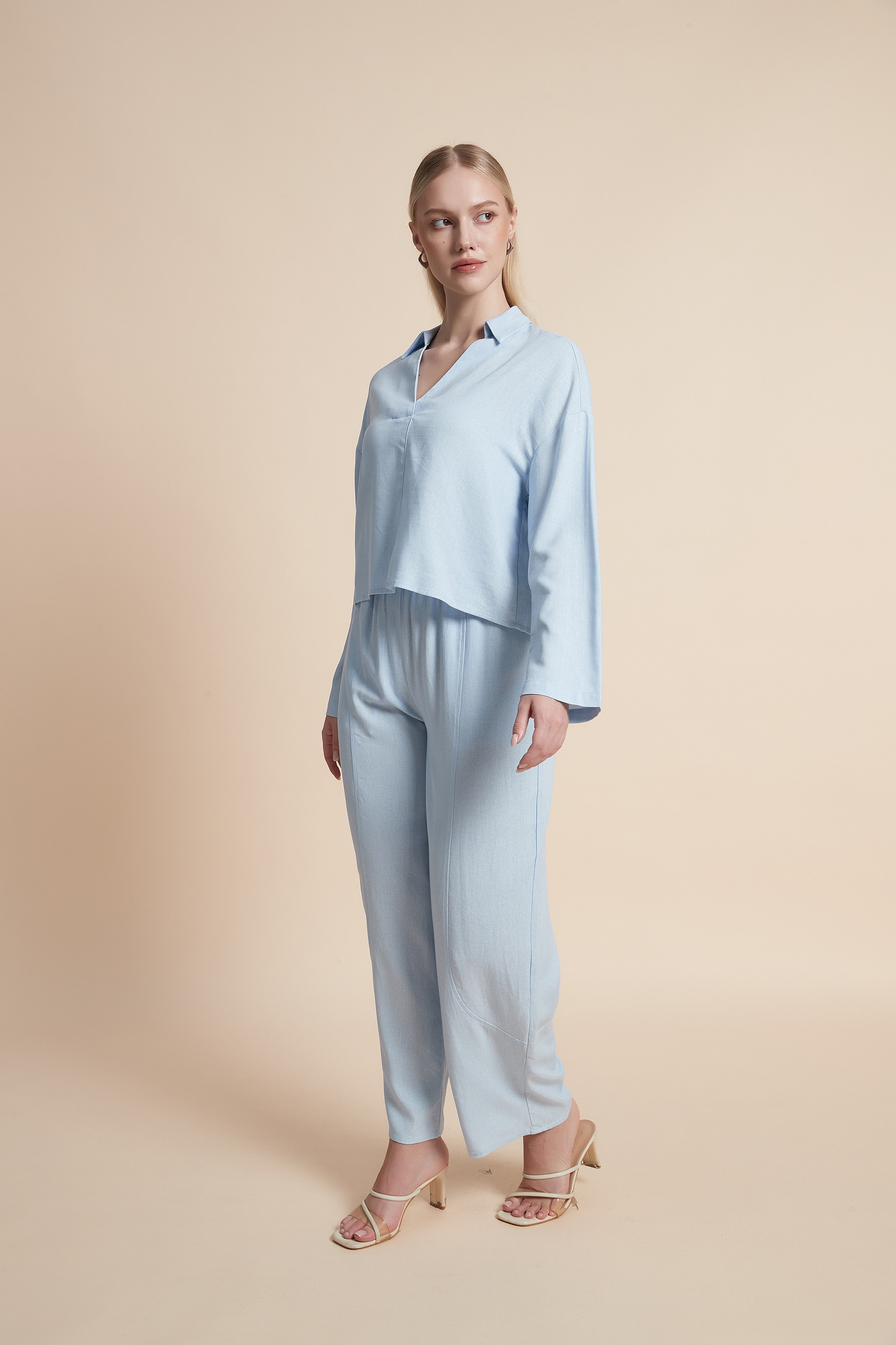 Long Sleeve Plain Top