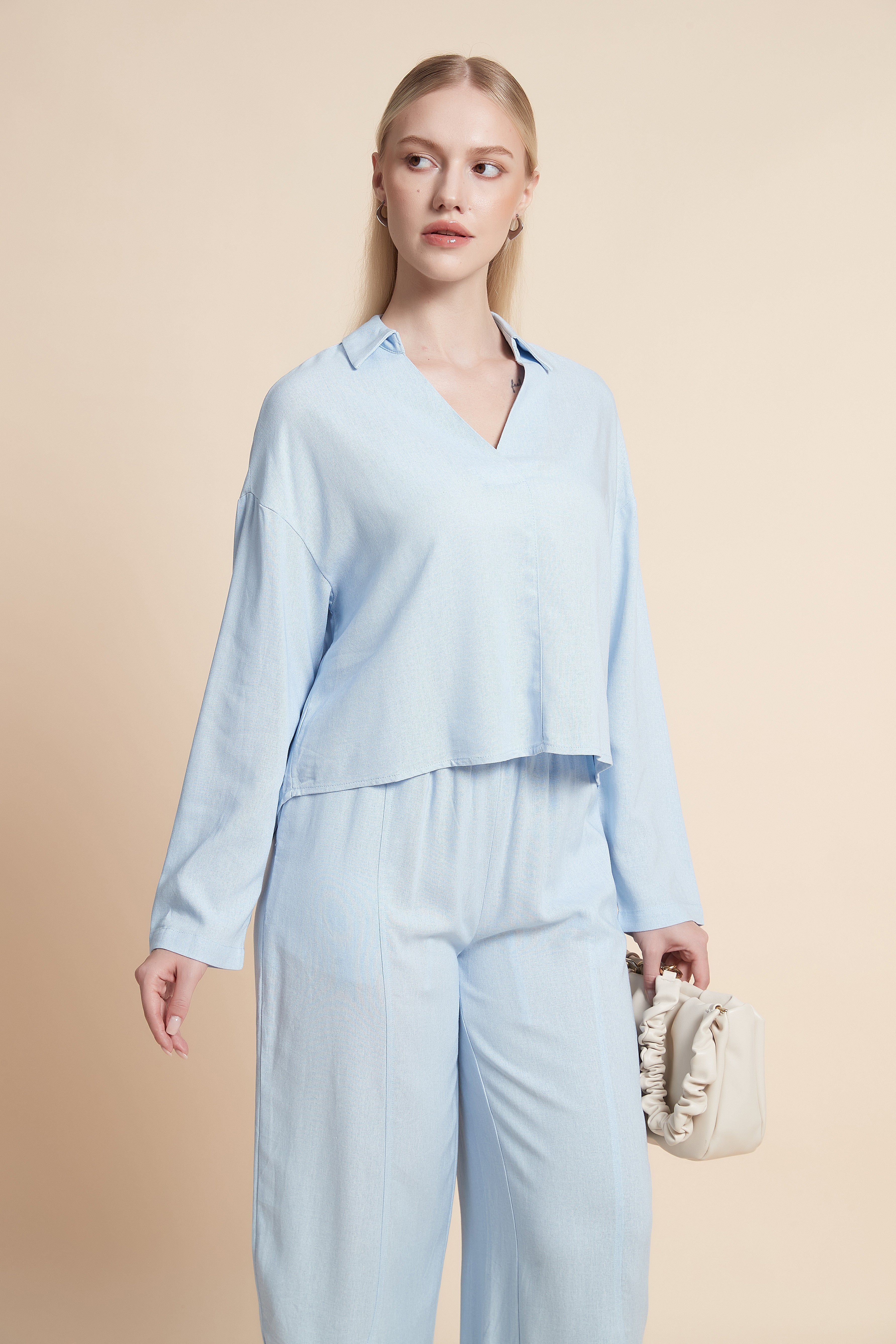 Long Sleeve Plain Top