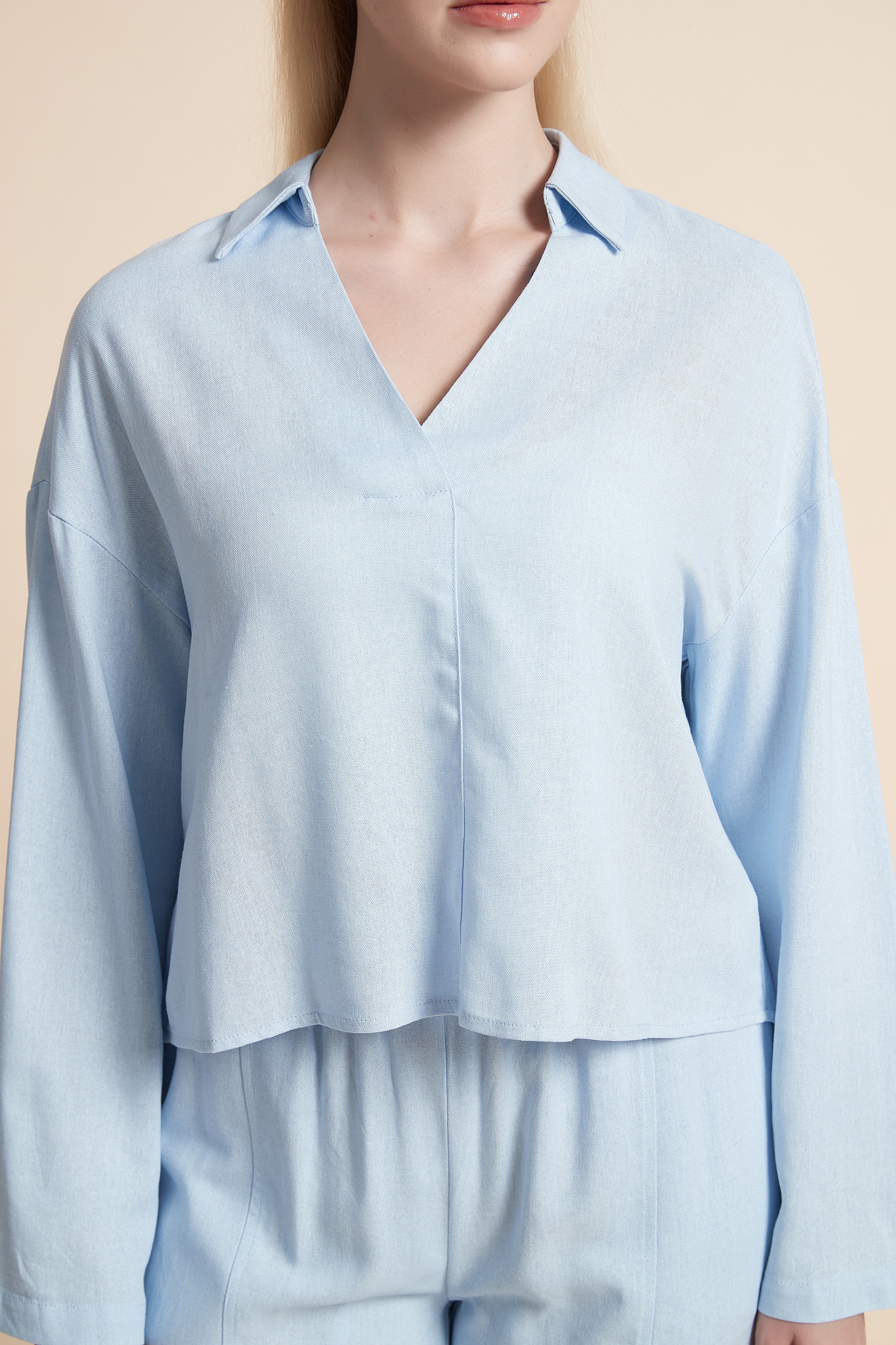 Long Sleeve Plain Top