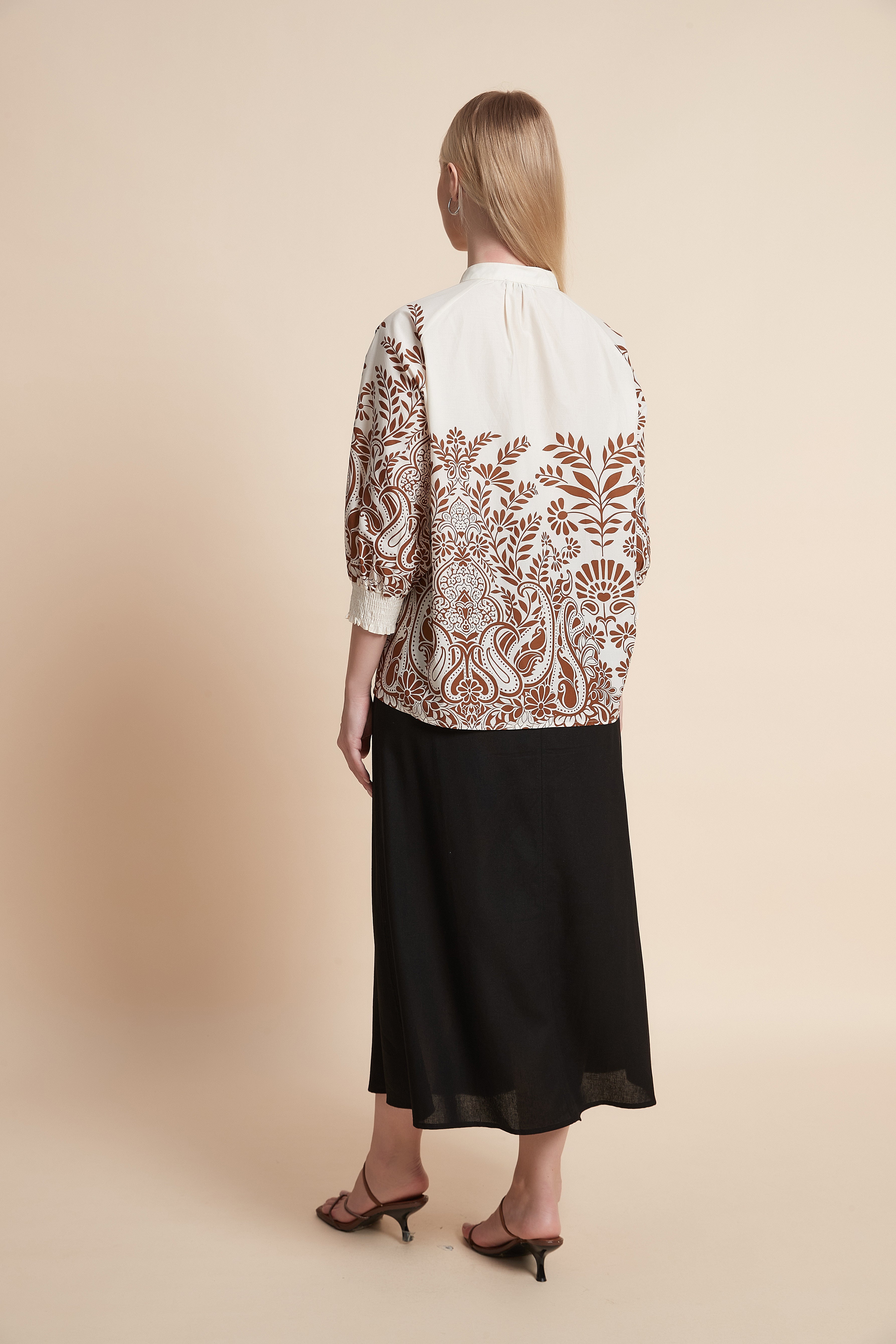 Plain Long-Sleeve Shirt