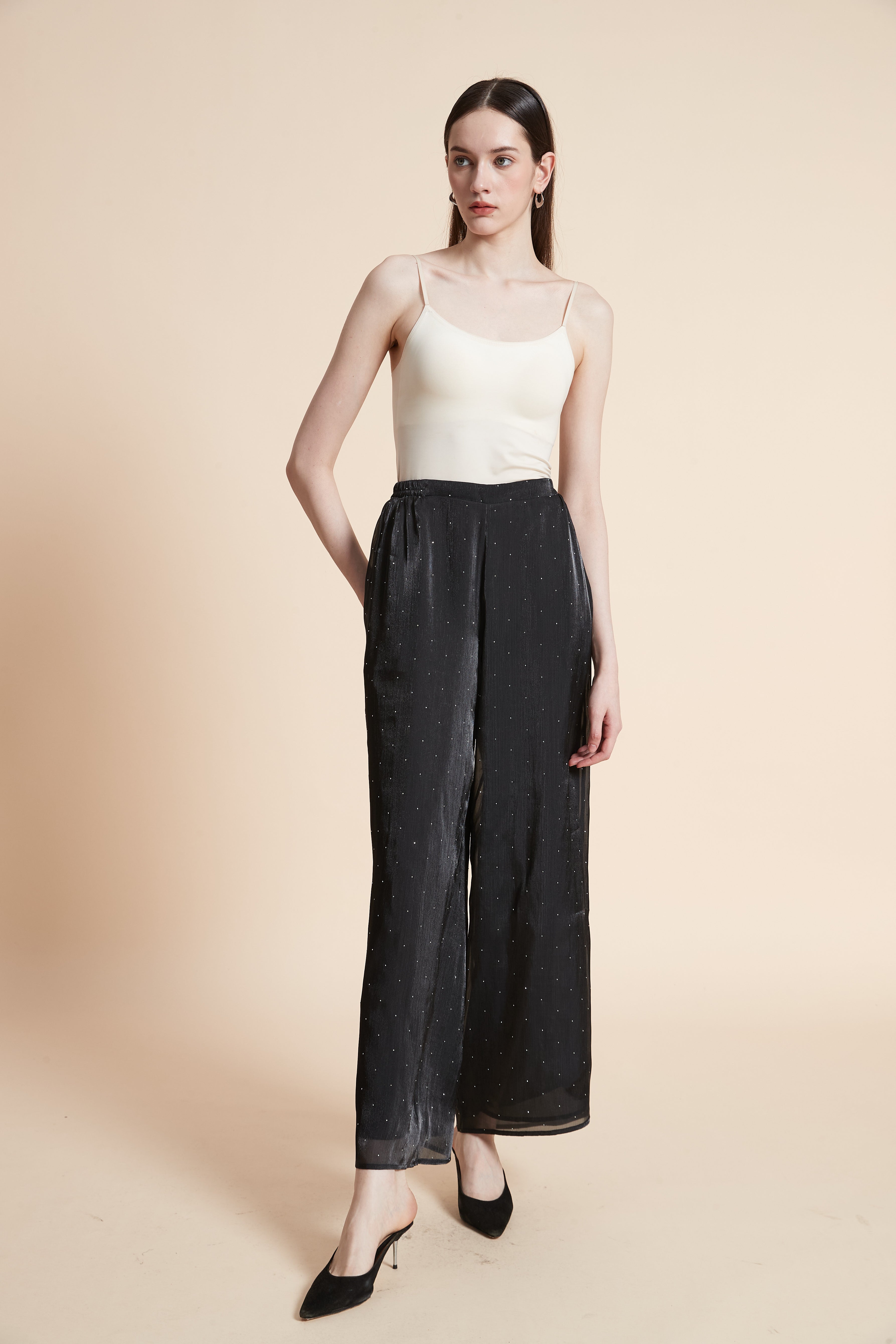 Polka Dot Long Pants