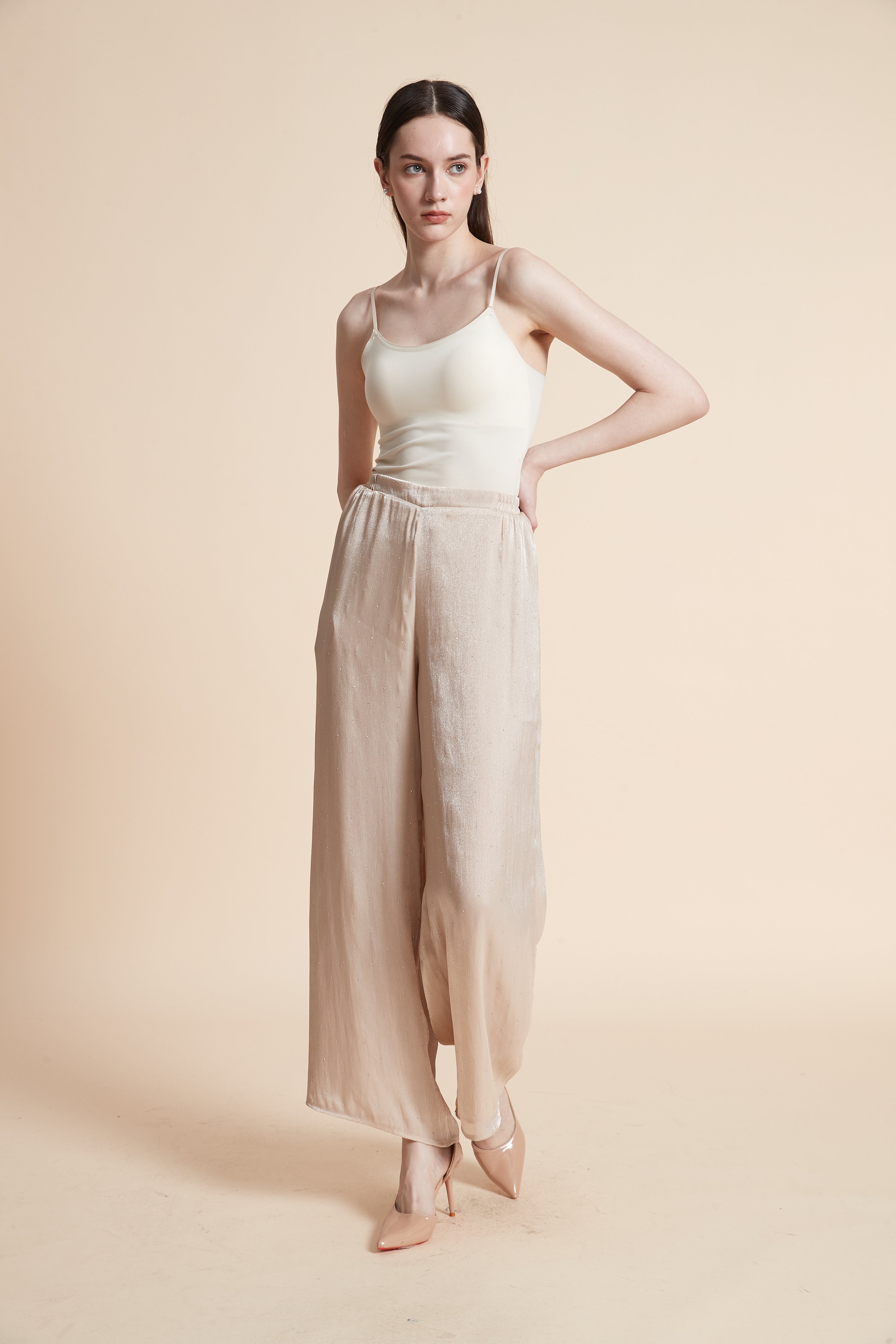 Polka Dot Long Pants