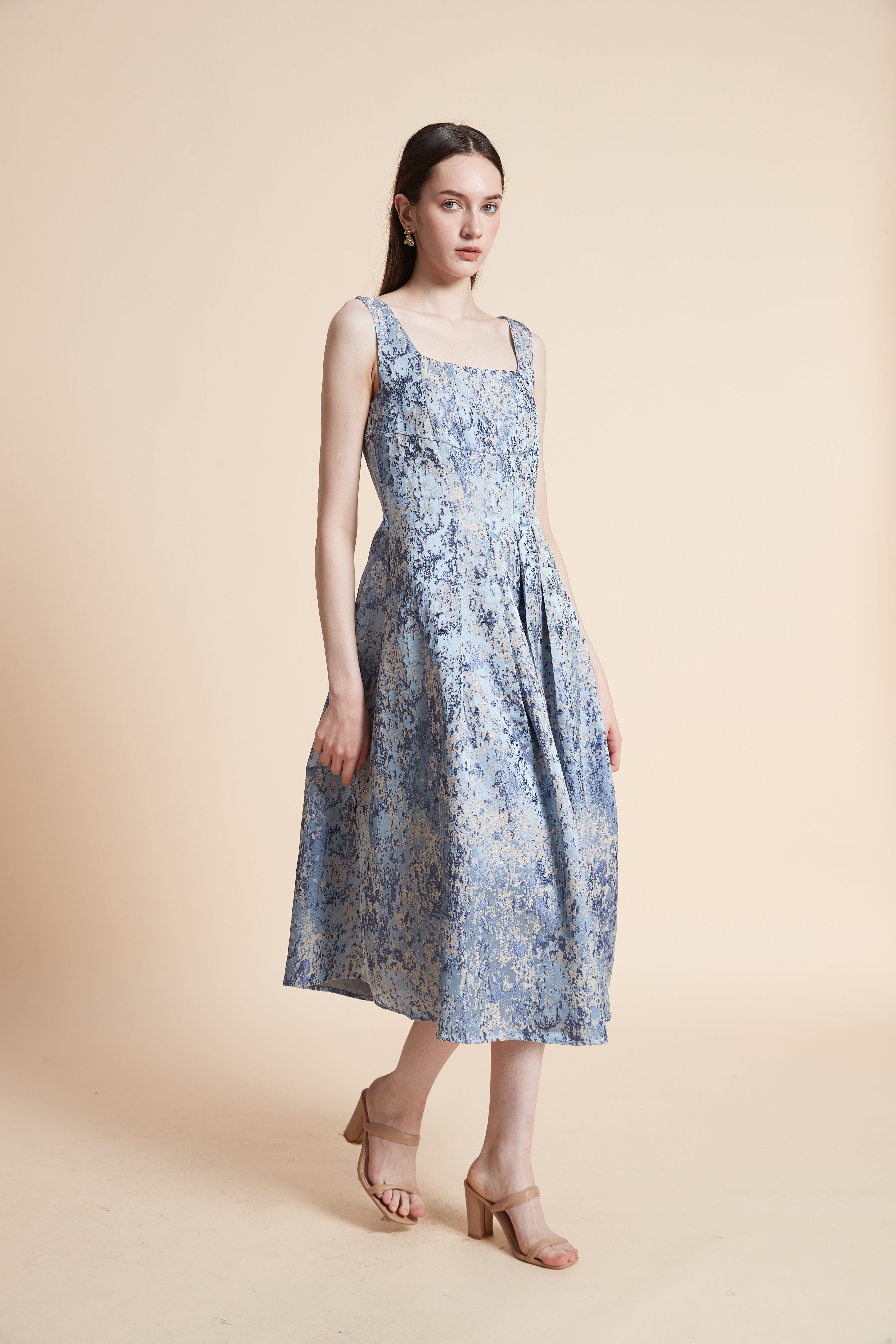 Sleeveless Midi Dress