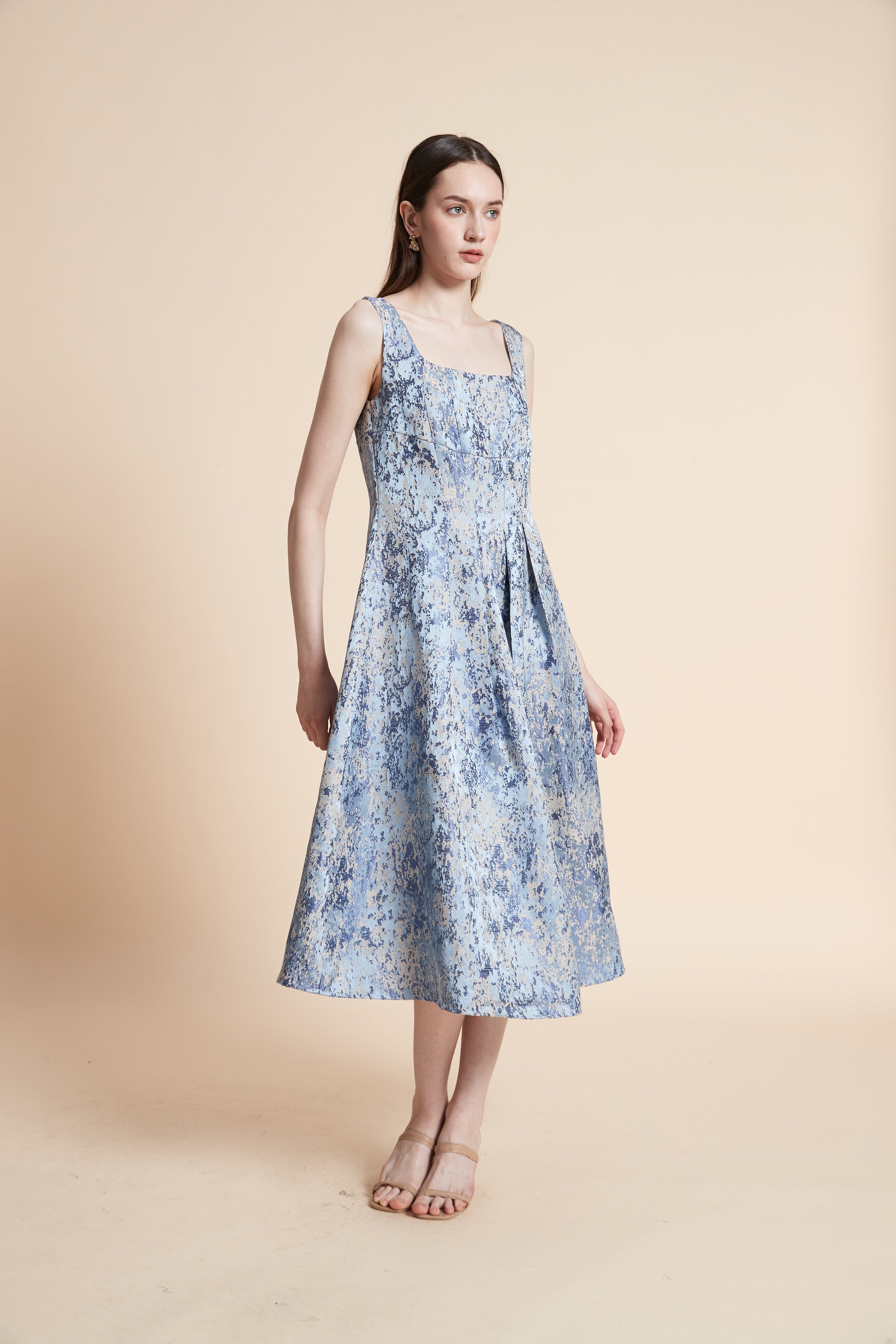 Sleeveless Midi Dress