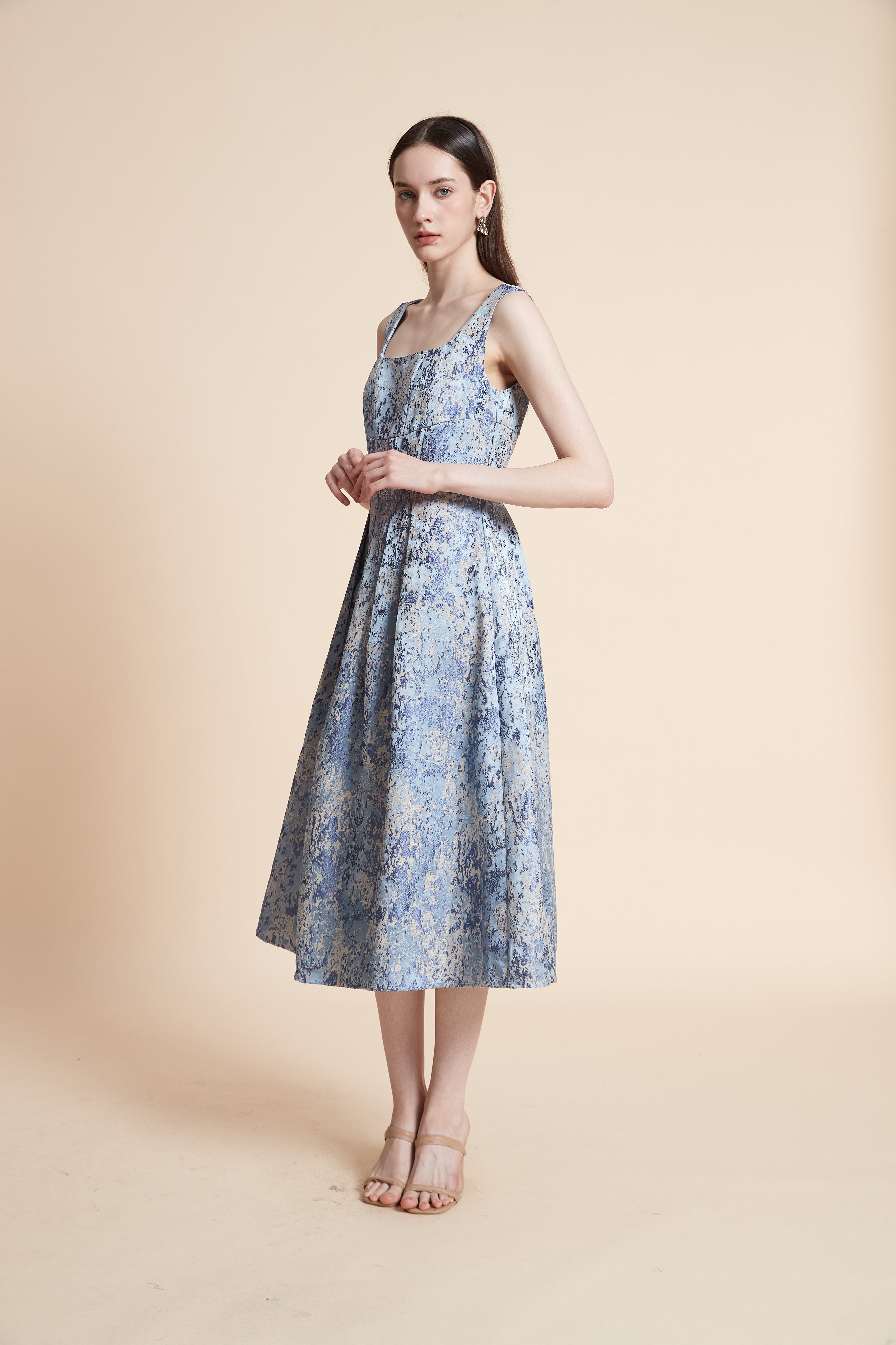 Sleeveless Midi Dress