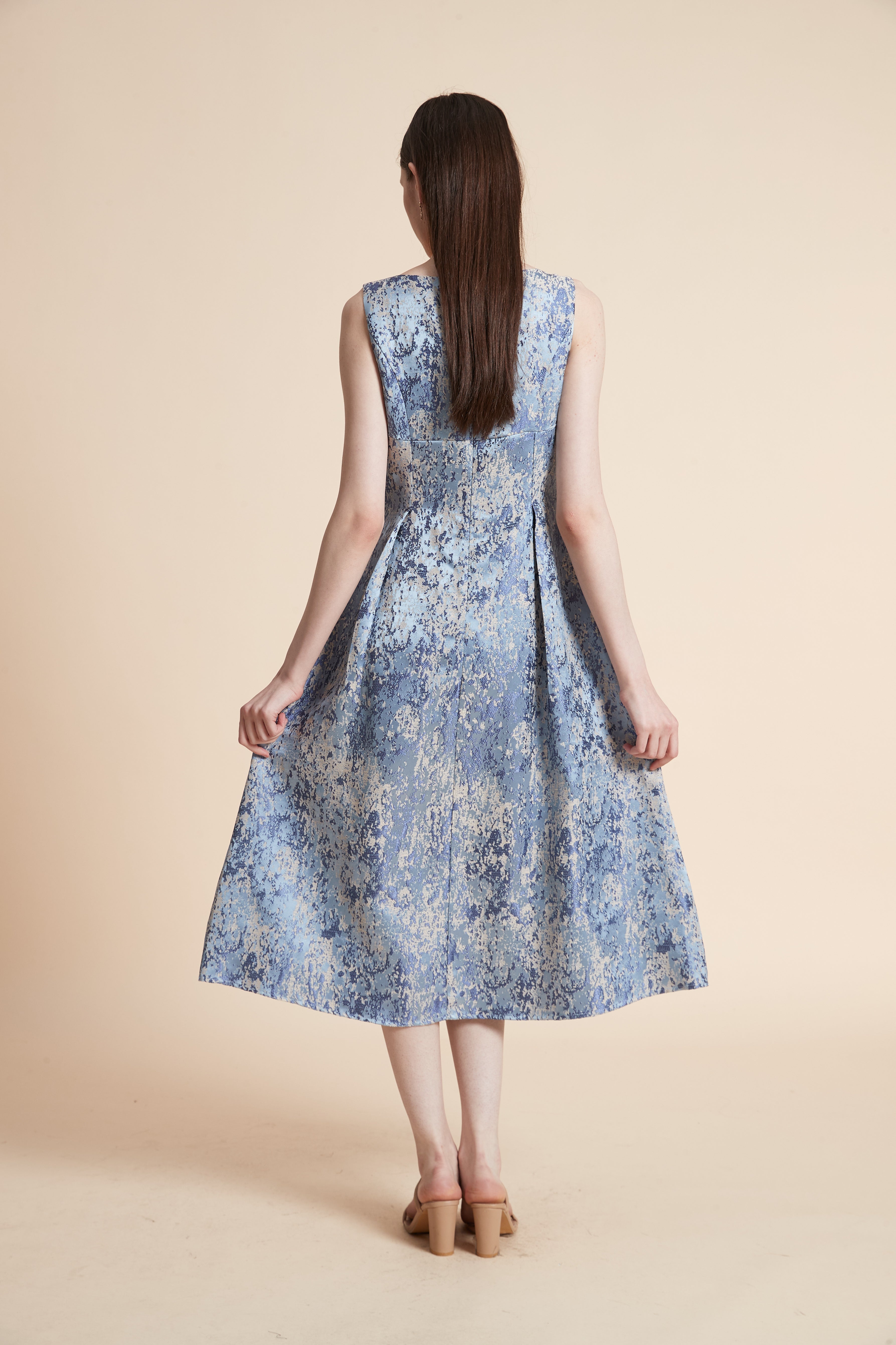 Sleeveless Midi Dress