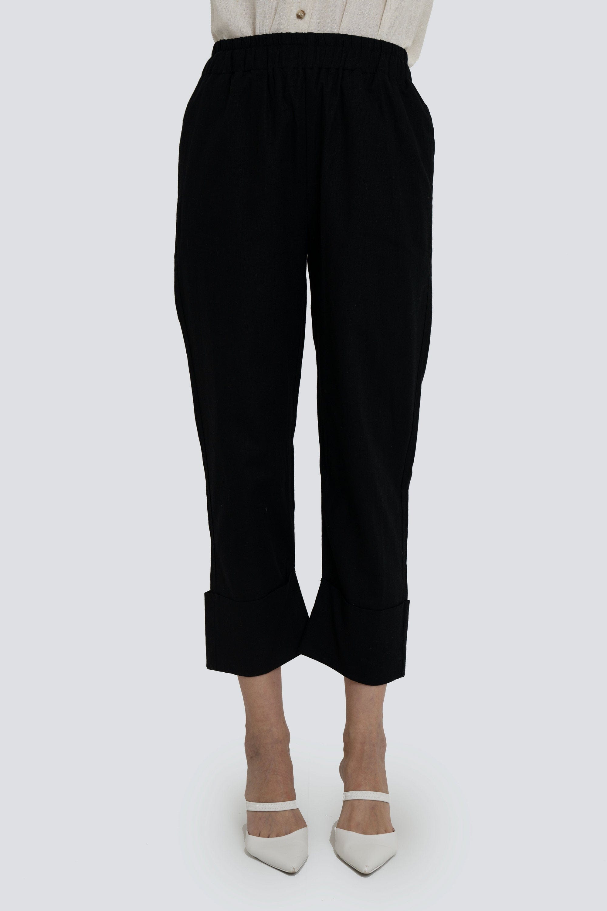 Yola Long Pants with Elastic Waist