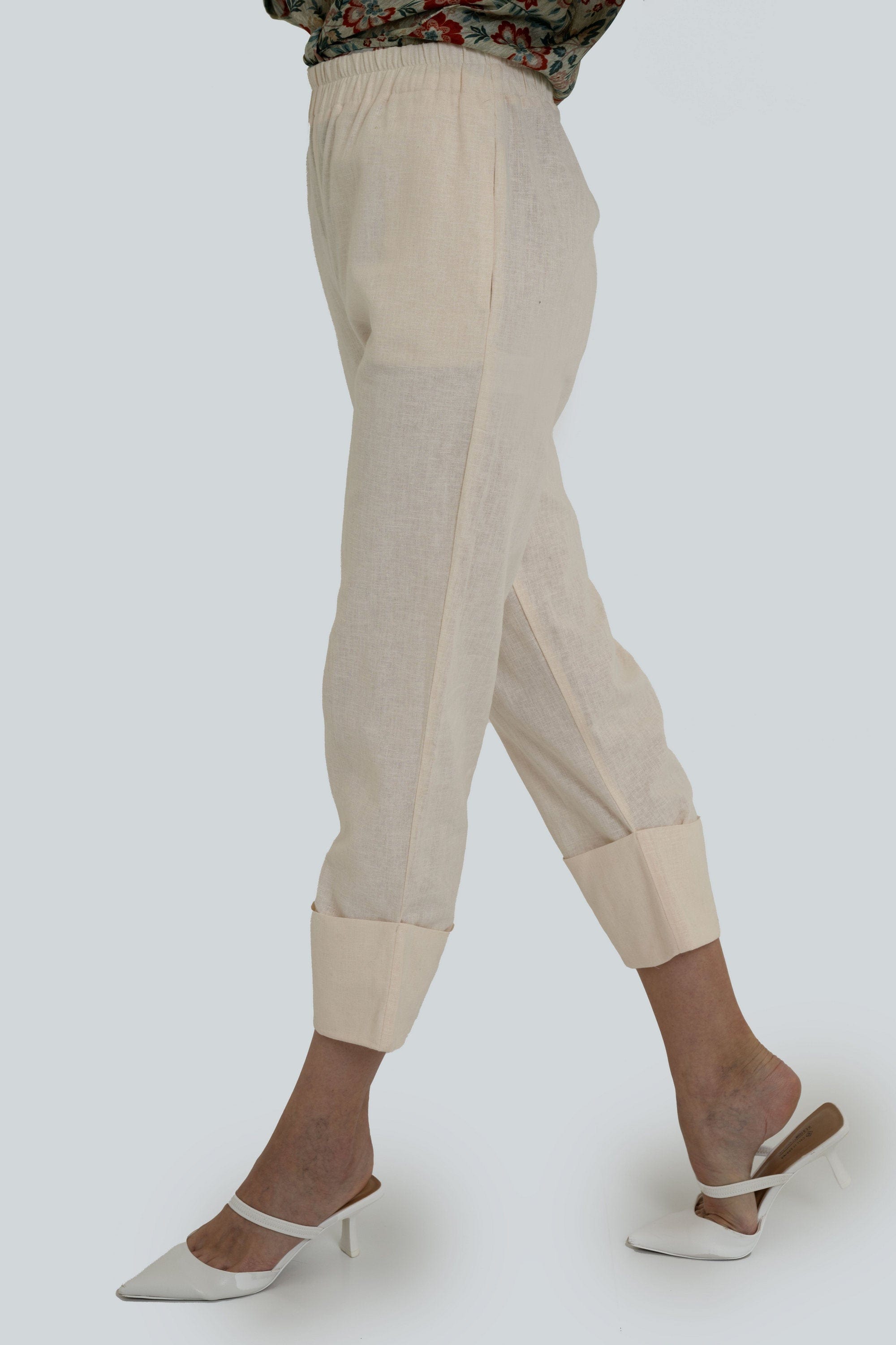 Yola Long Pants with Elastic Waist