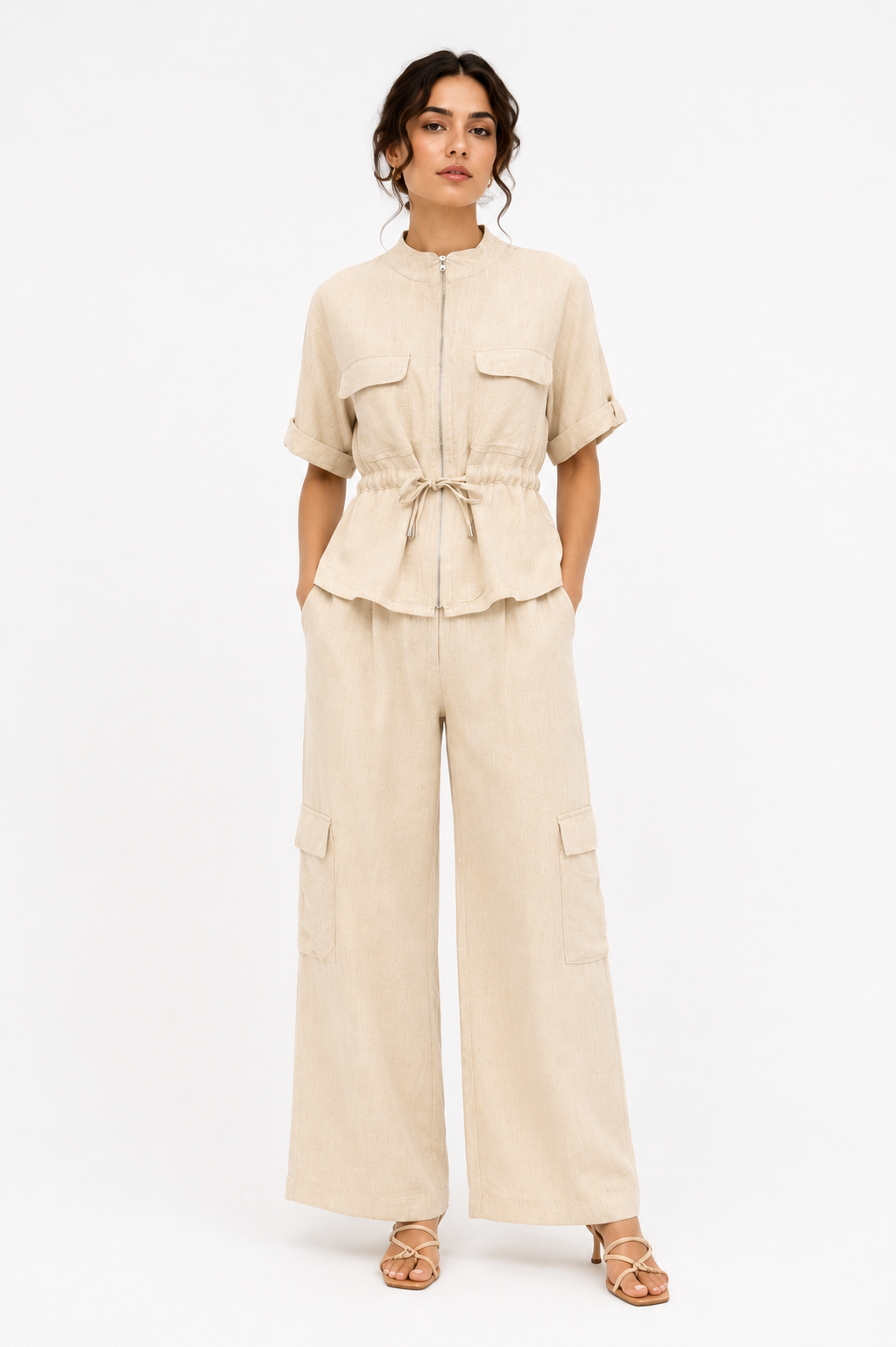Wide-Leg Trousers