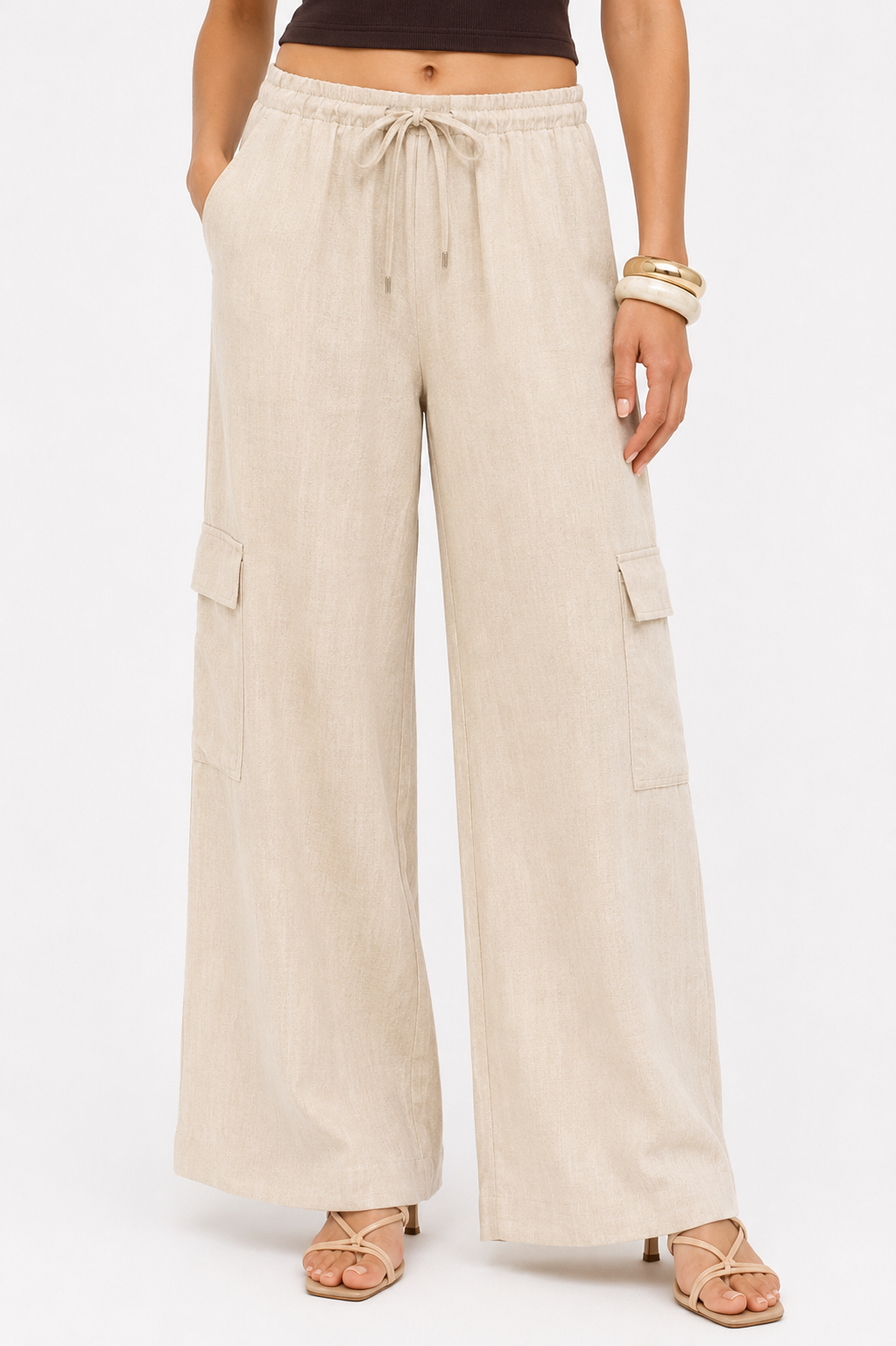 Wide-Leg Trousers