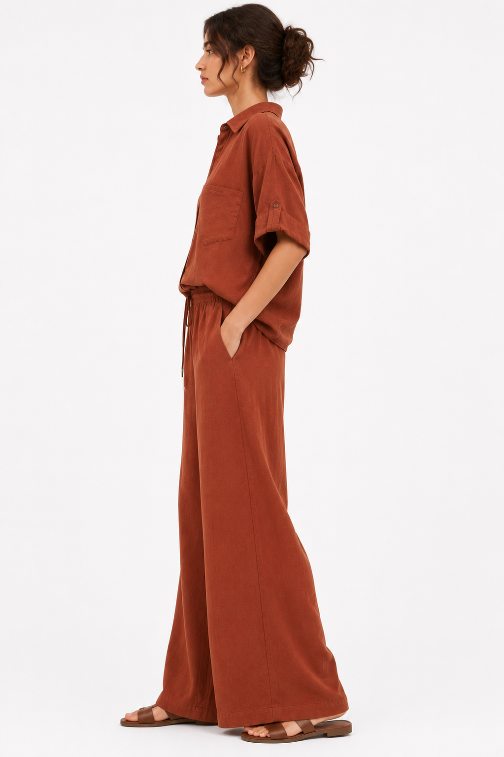 Wide-Leg Trousers