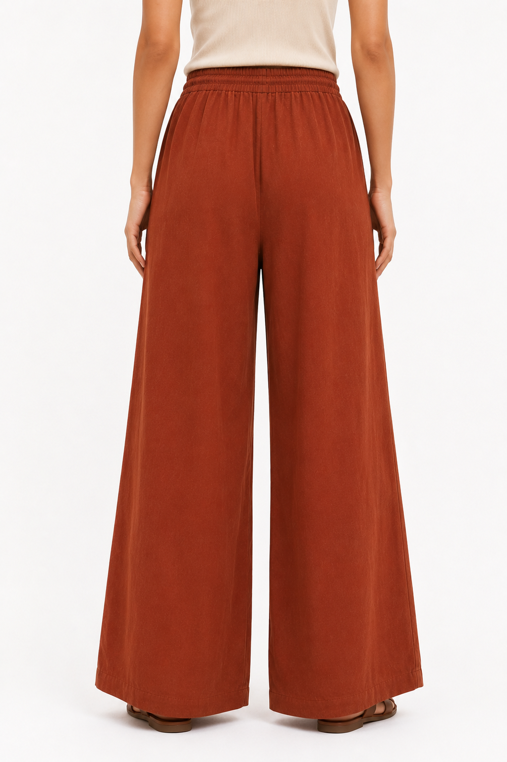 Wide-Leg Trousers
