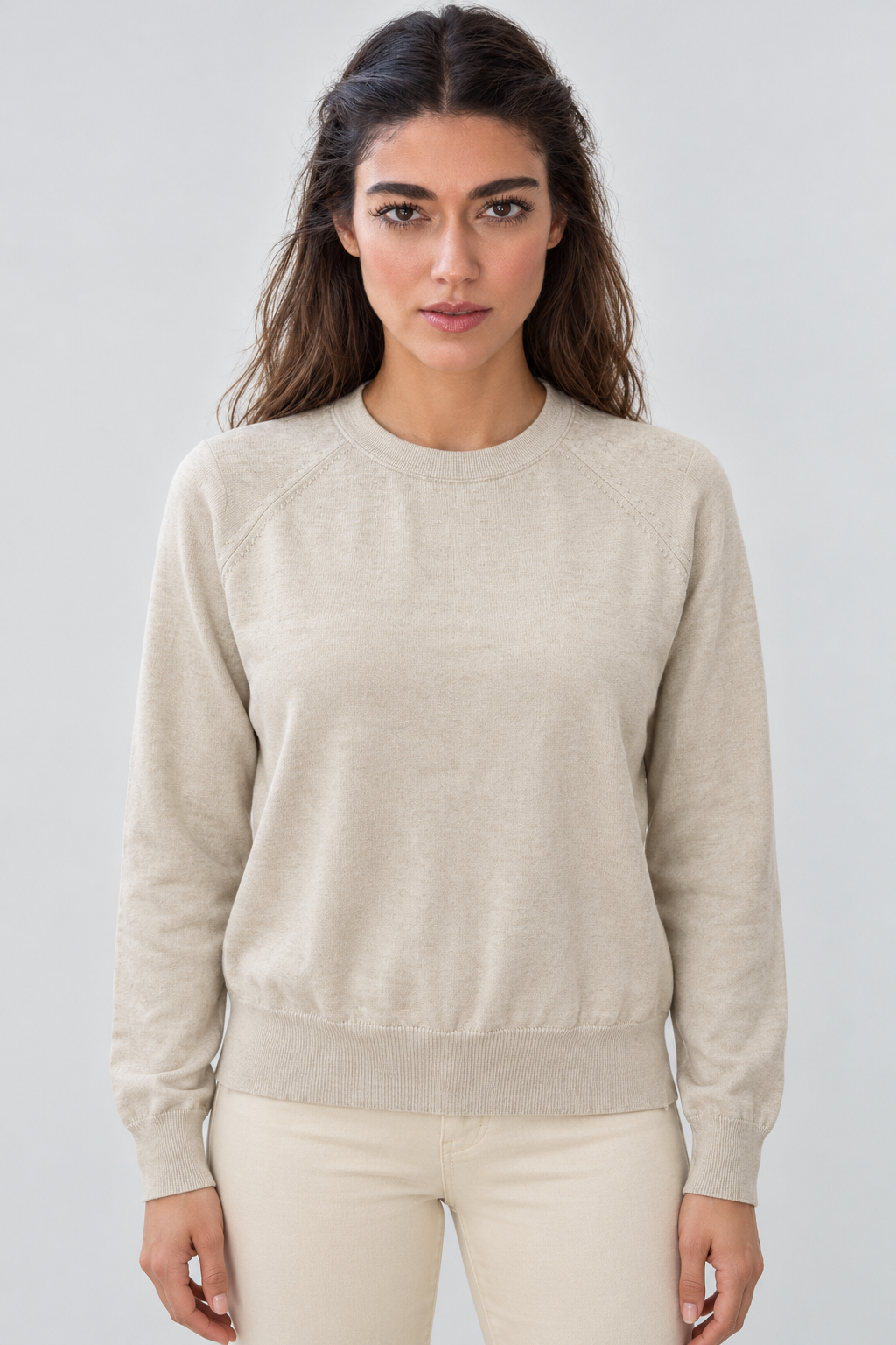 IYE823W264CDY beige, garment-focused front