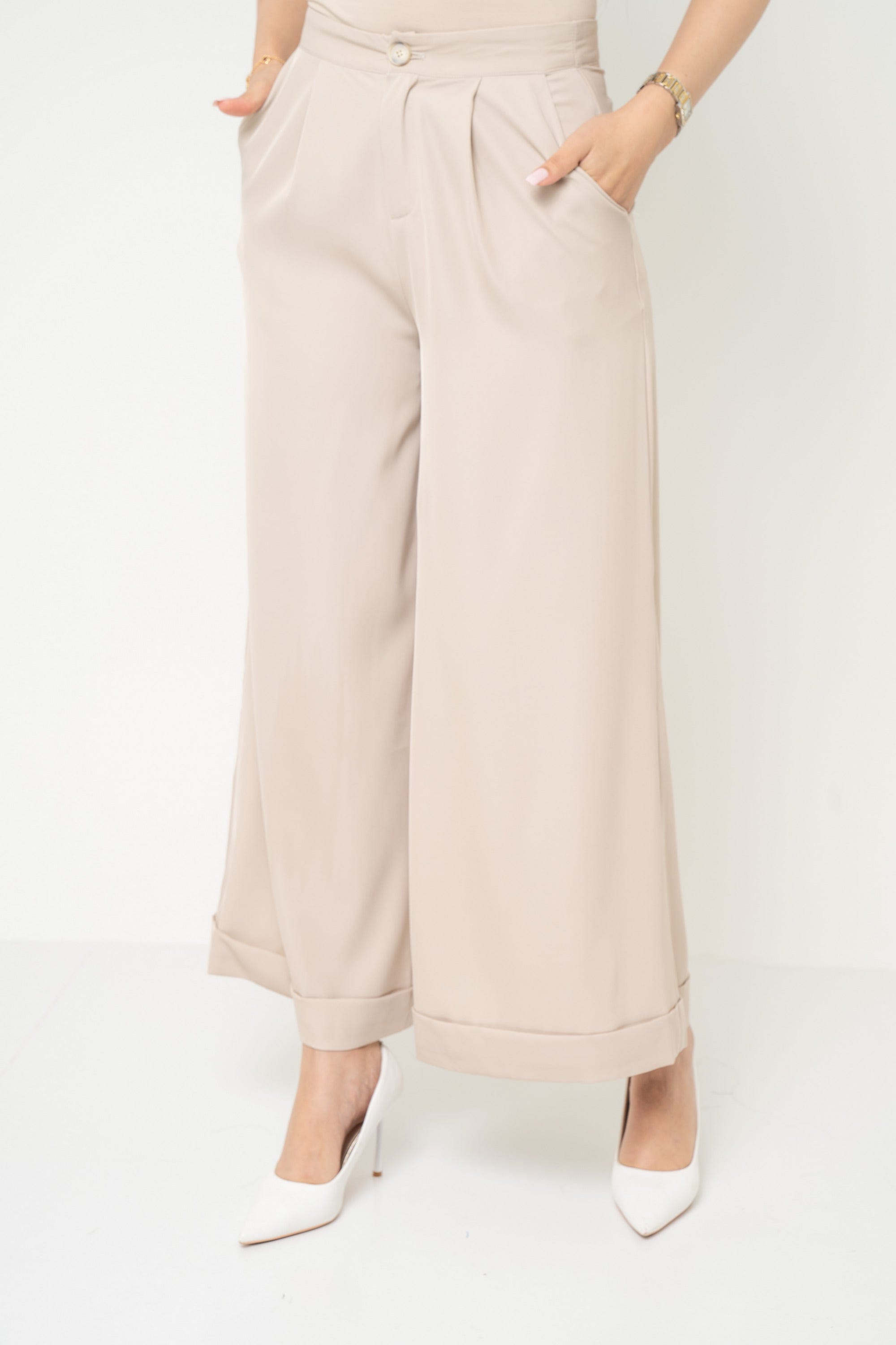 Classic Wide Long Pants