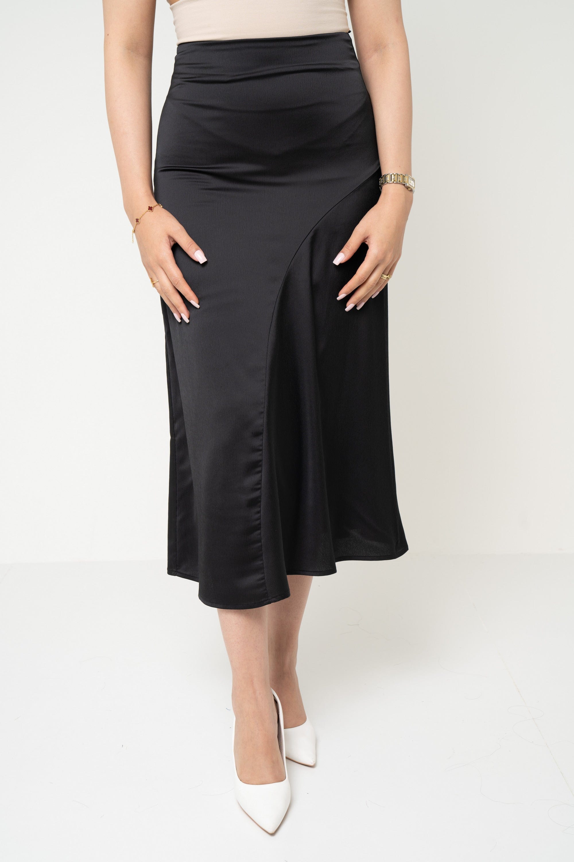 Yola Long Work Skirt