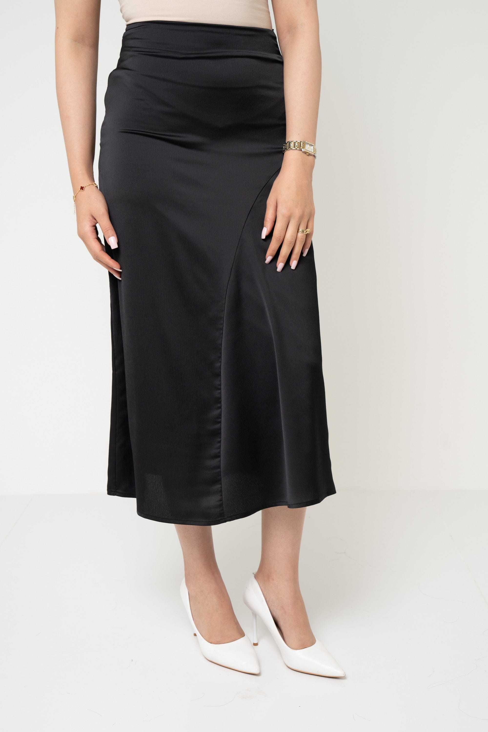 Yola Long Work Skirt