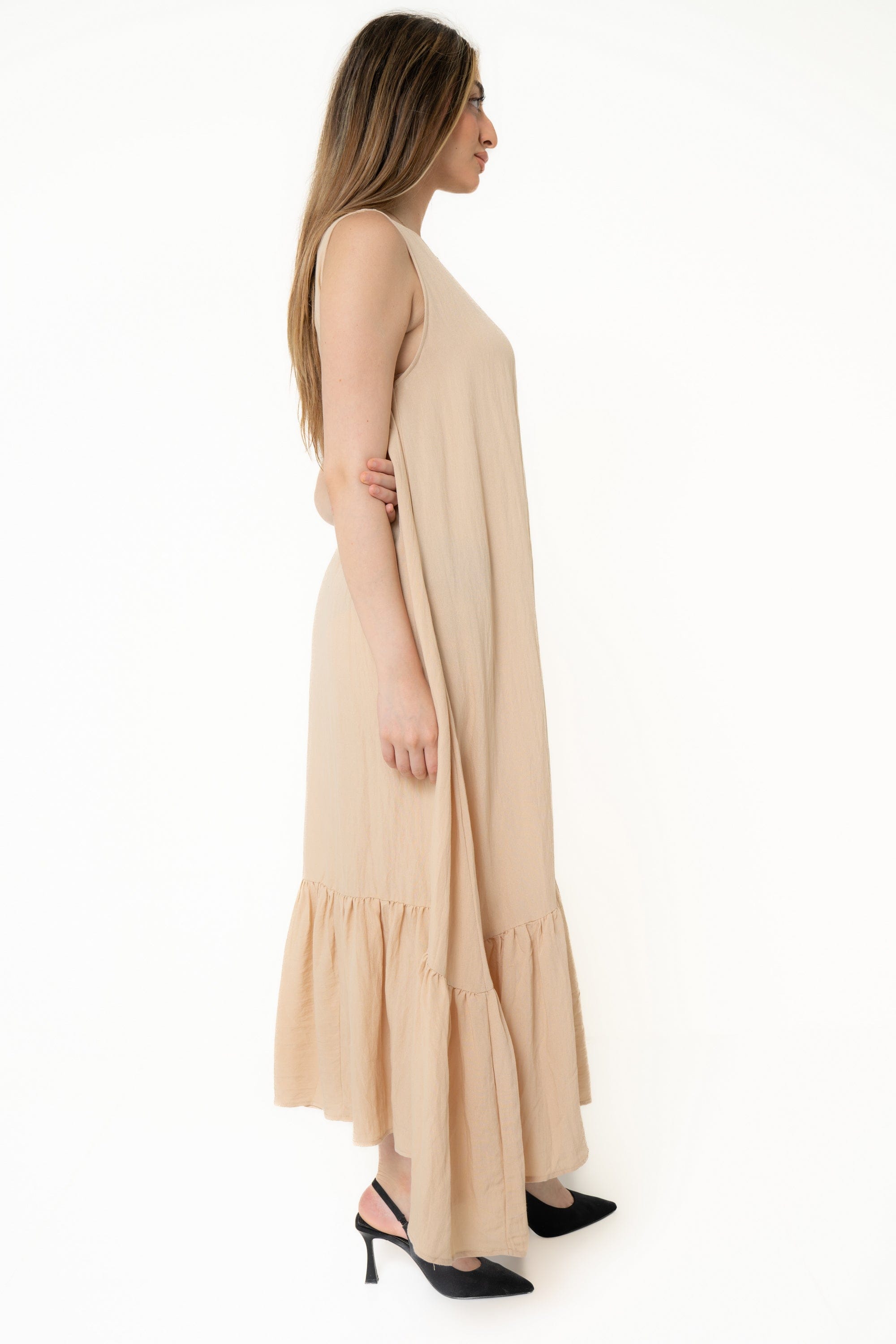 Puff Sleeves Alternative Dress