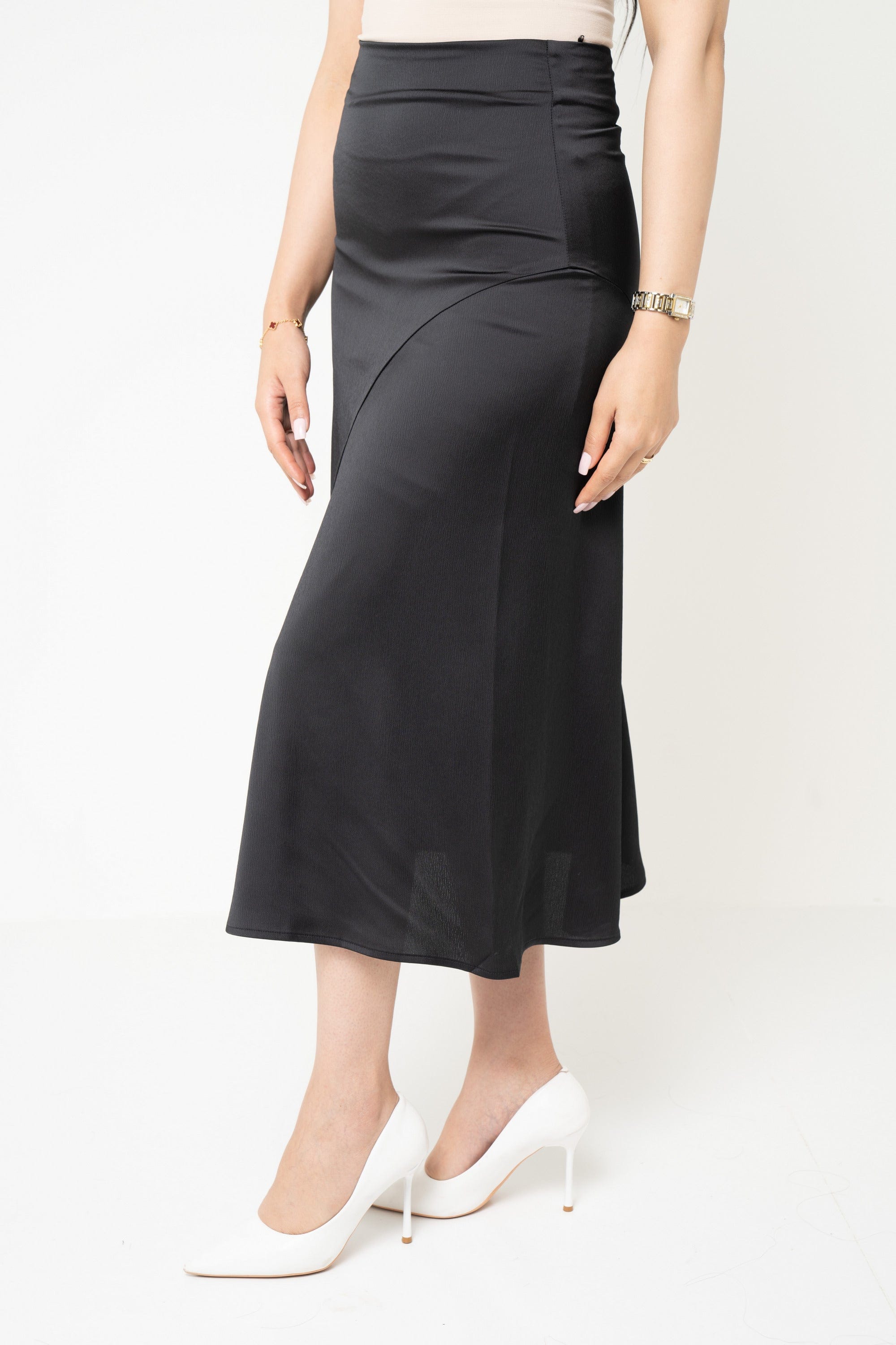 Yola Long Work Skirt