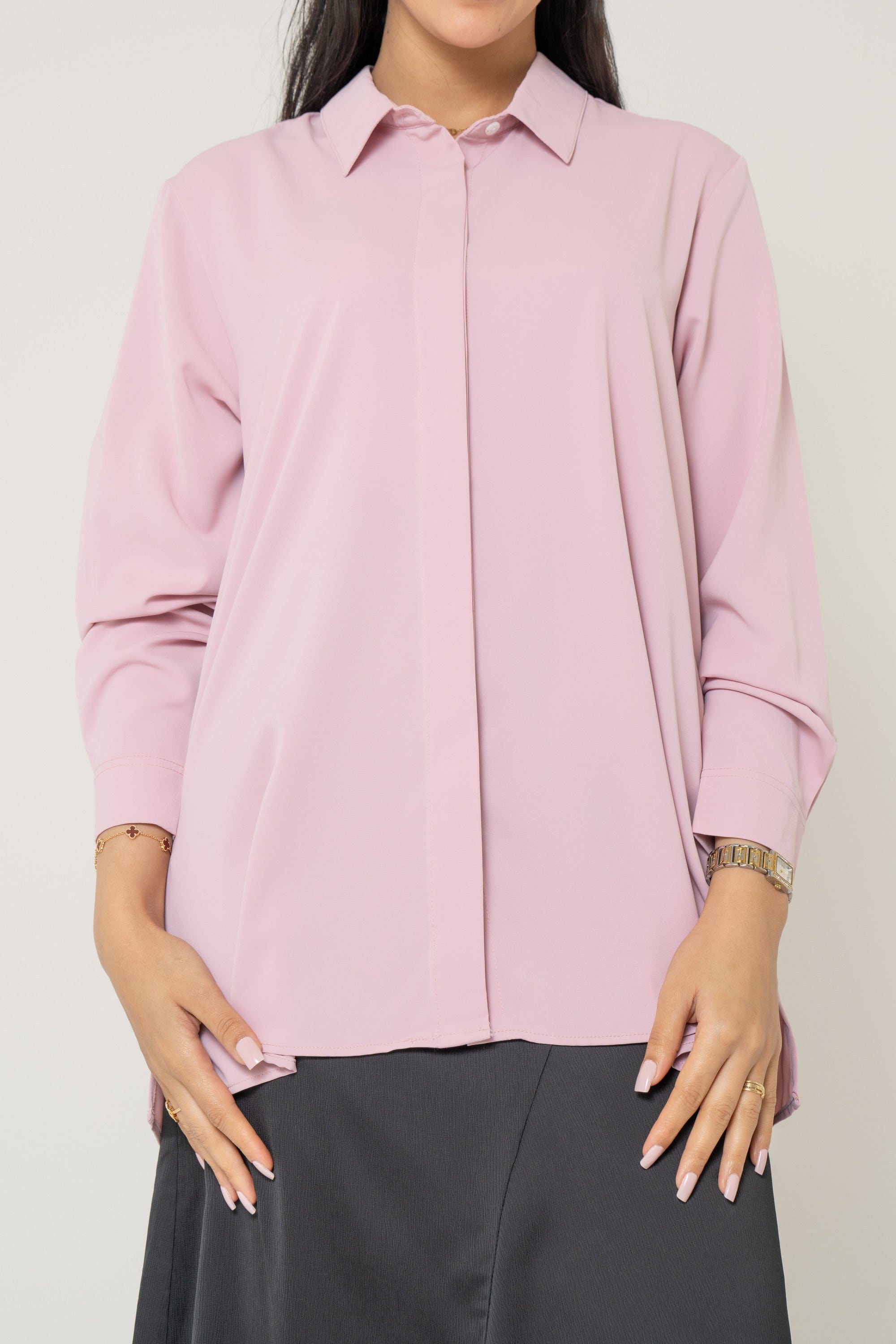 Long Sleeve Shirt Blouse