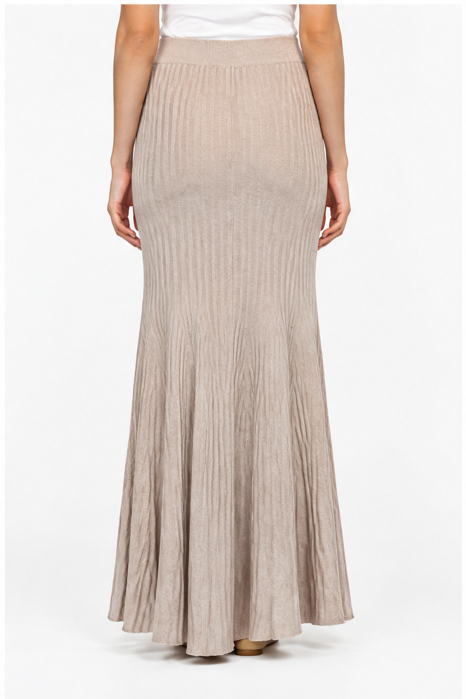 Ribbed Mermaid Skirt