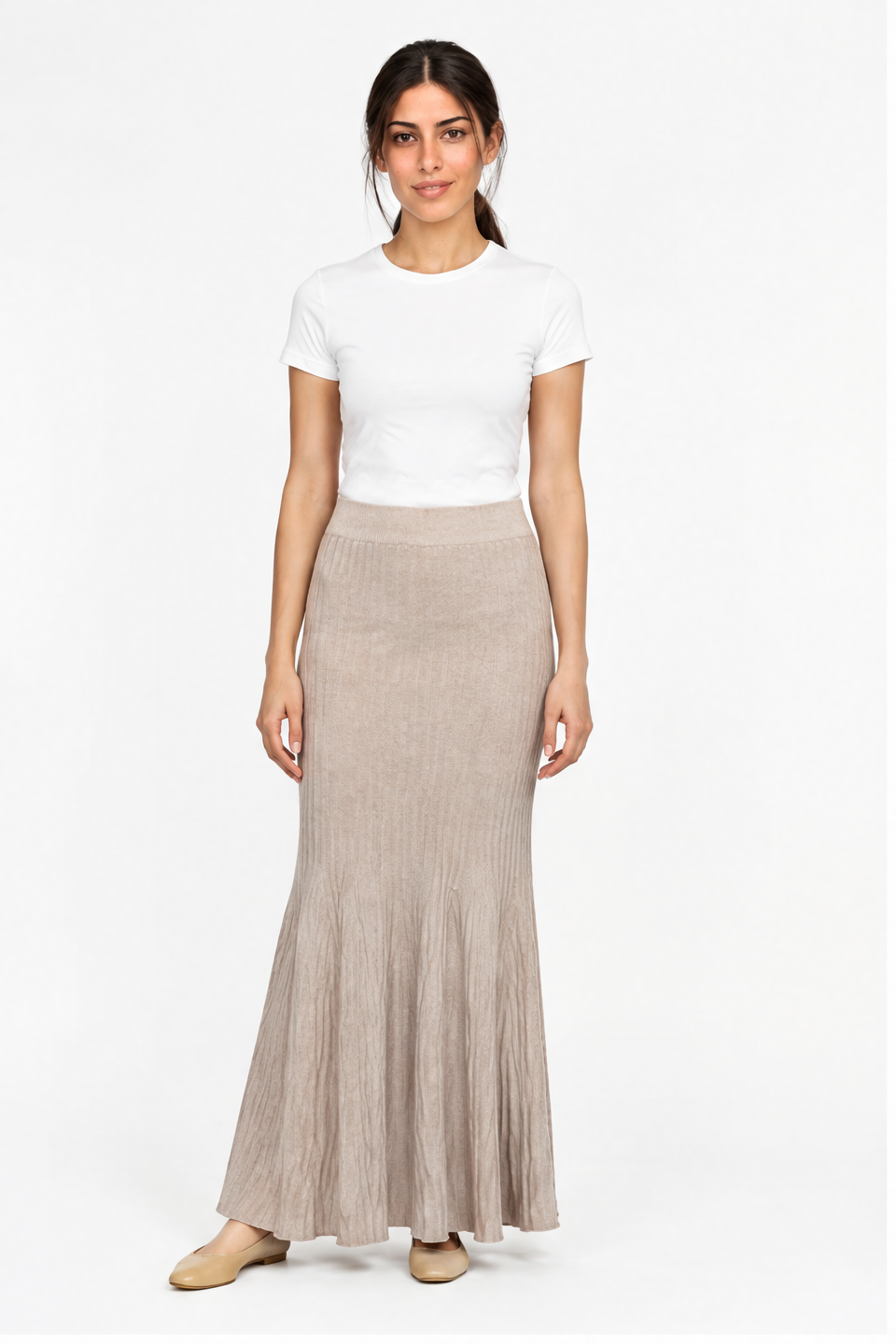 Ribbed Mermaid Skirt