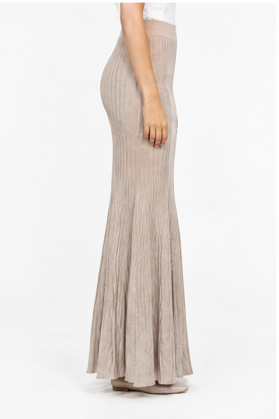 Ribbed Mermaid Skirt