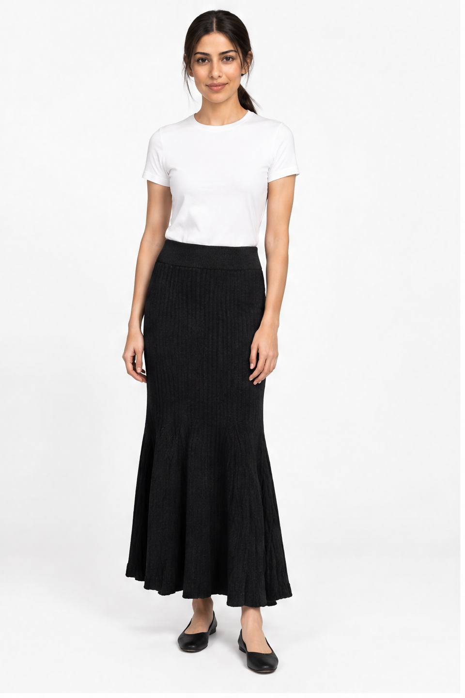 Ribbed Mermaid Skirt