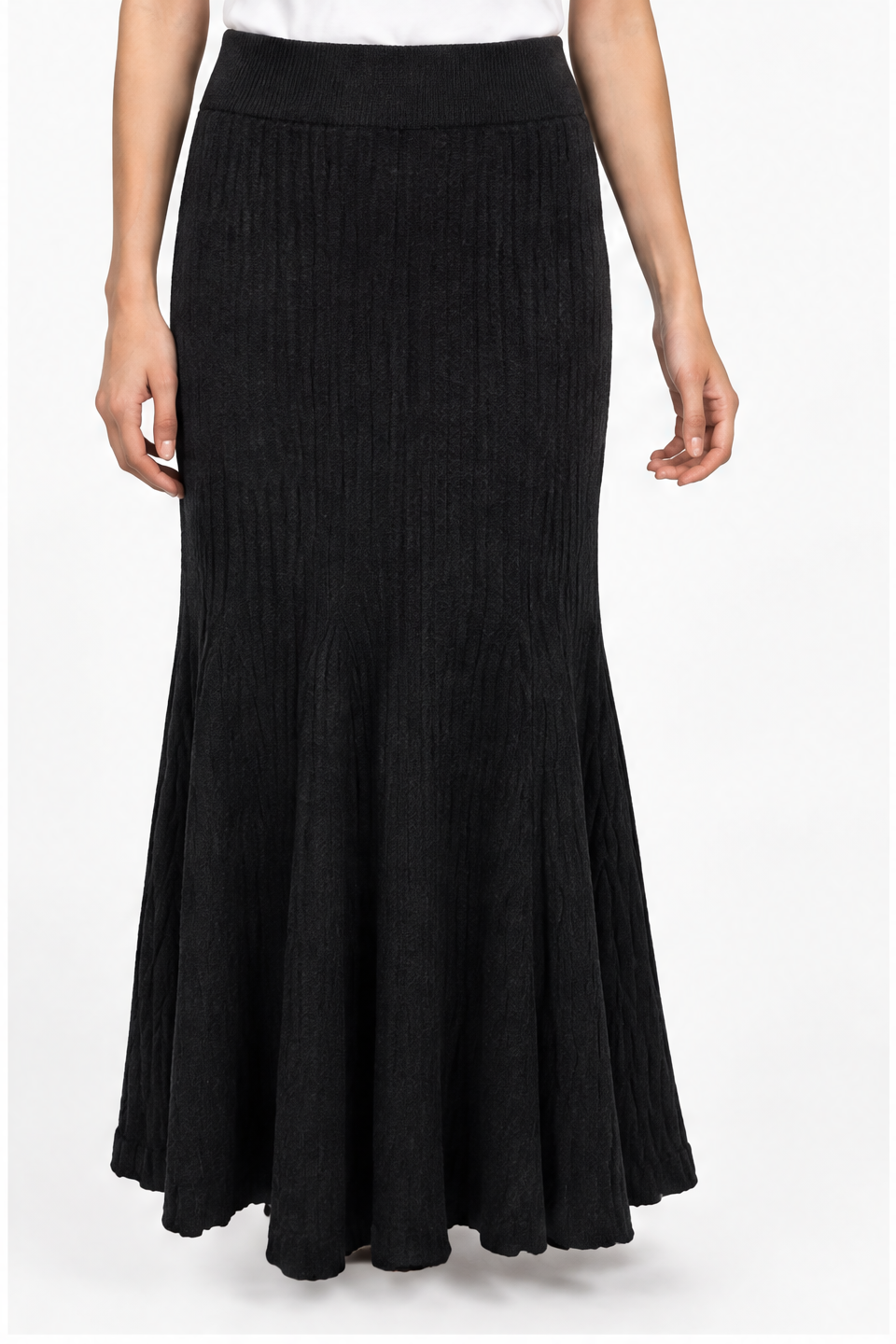 Ribbed Mermaid Skirt