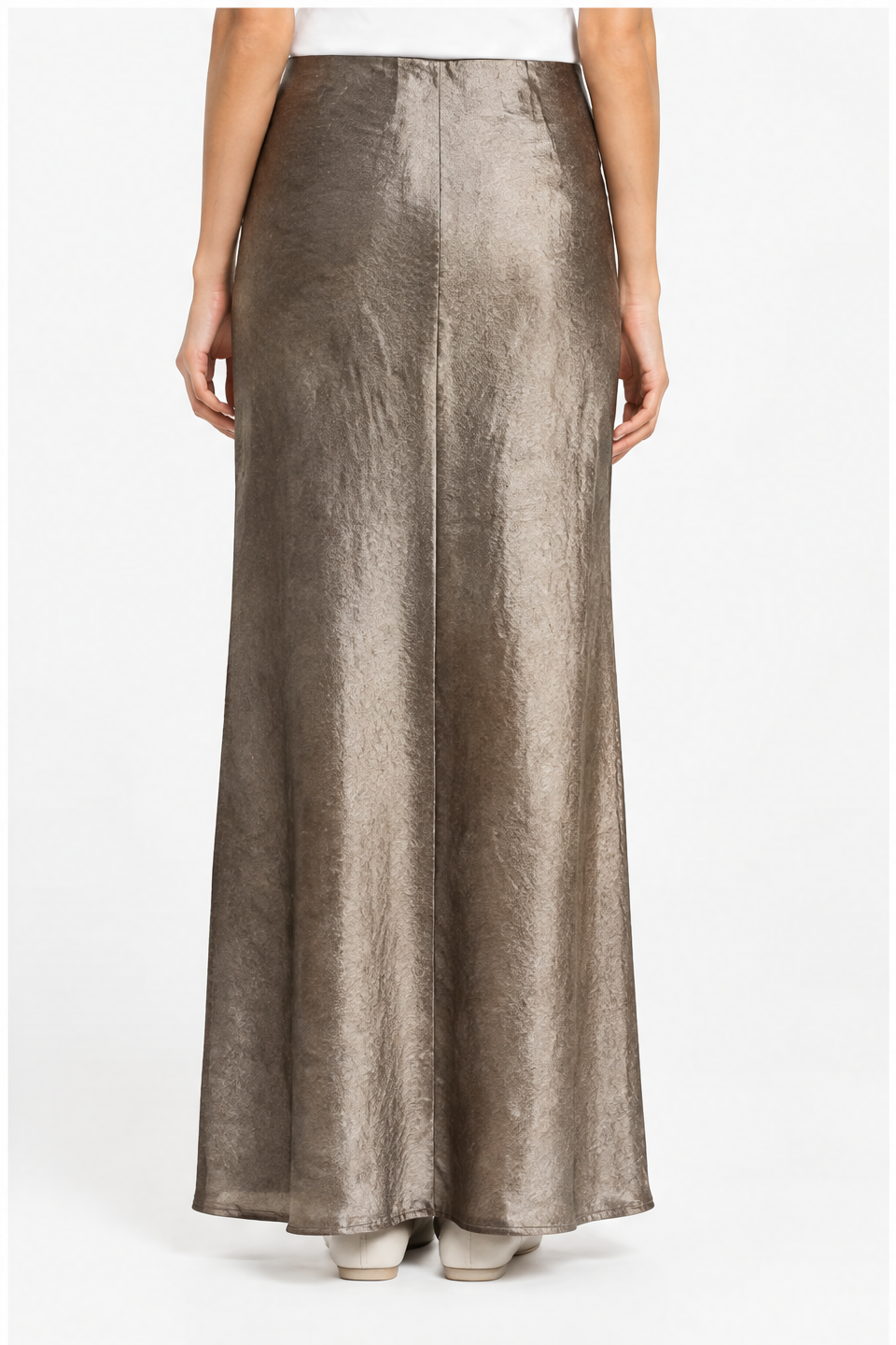 Plain Soft-Texture Skirt