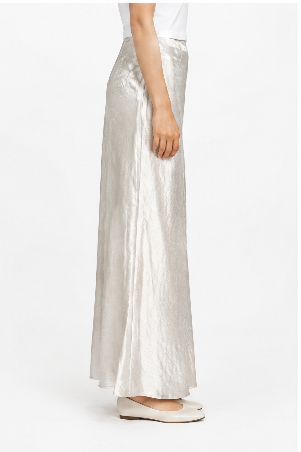Plain Soft-Texture Skirt